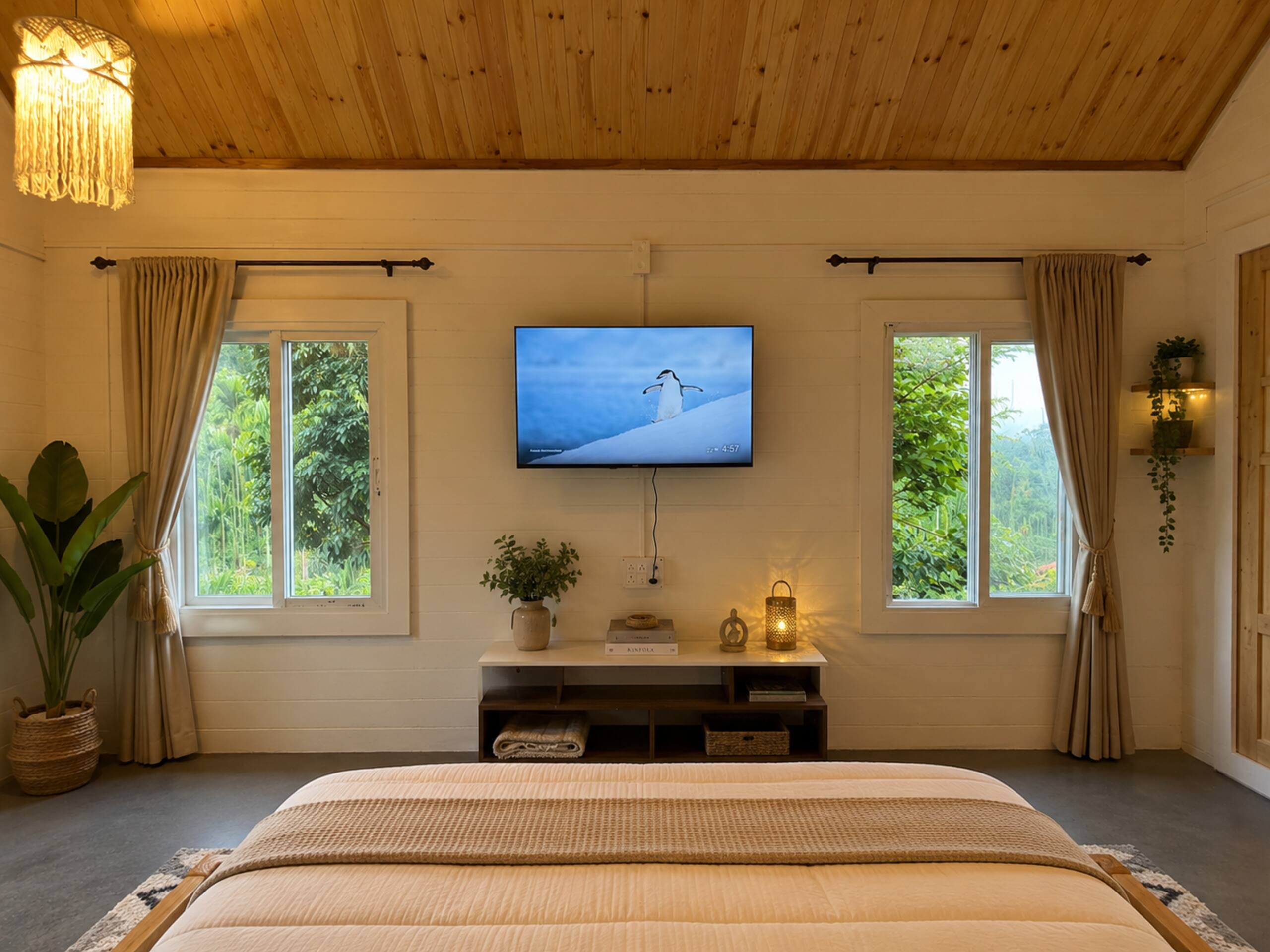 Wooden lux cabin in oxyzone Homestay Coorg 4