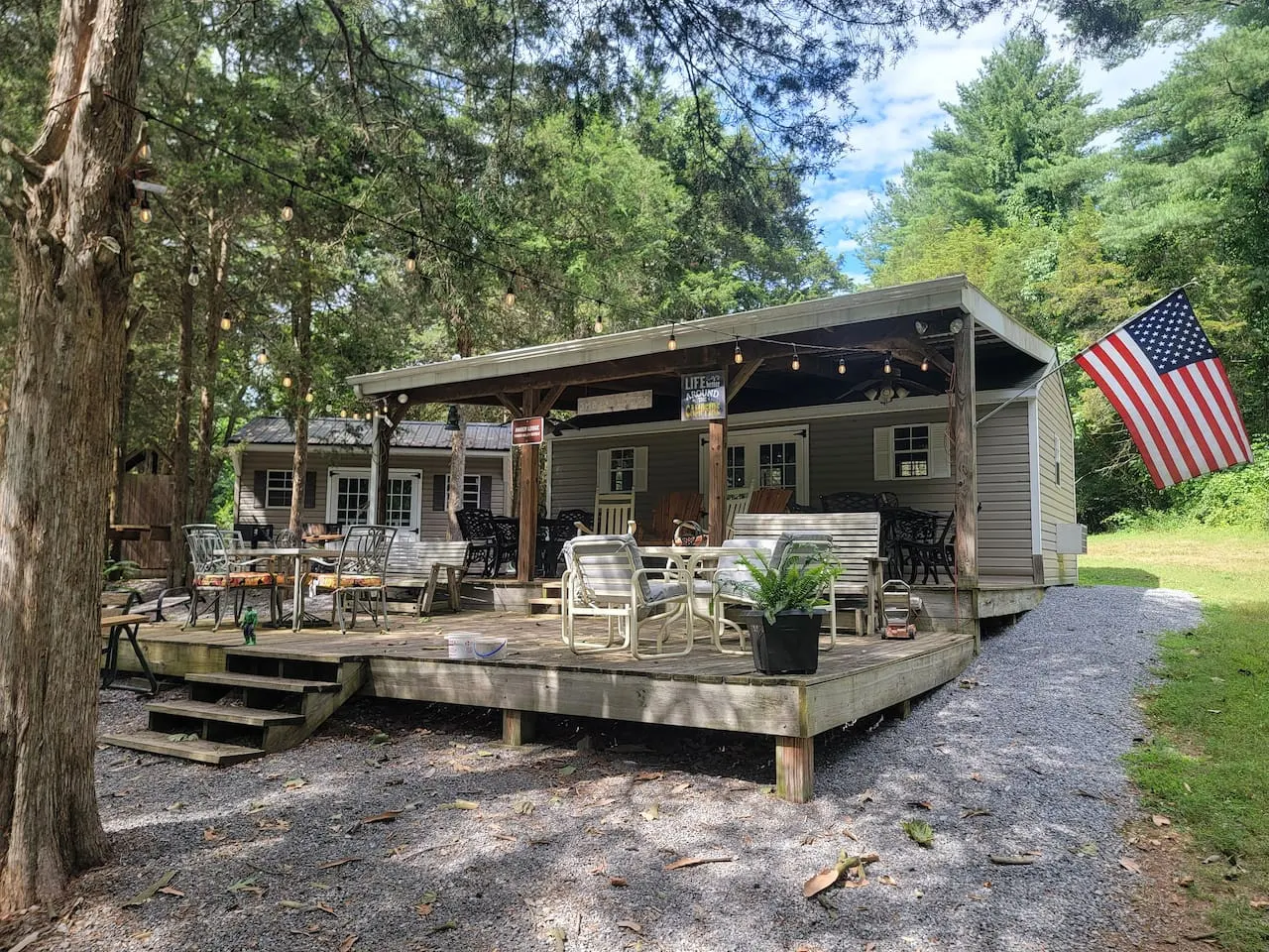 Glamping Clear Spring Maryland 3-Cabin Campground 1