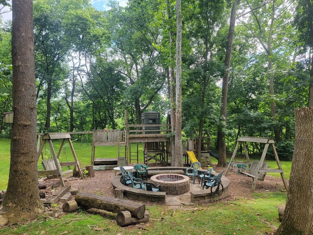 Glamping Clear Spring Maryland 3-Cabin Campground 4