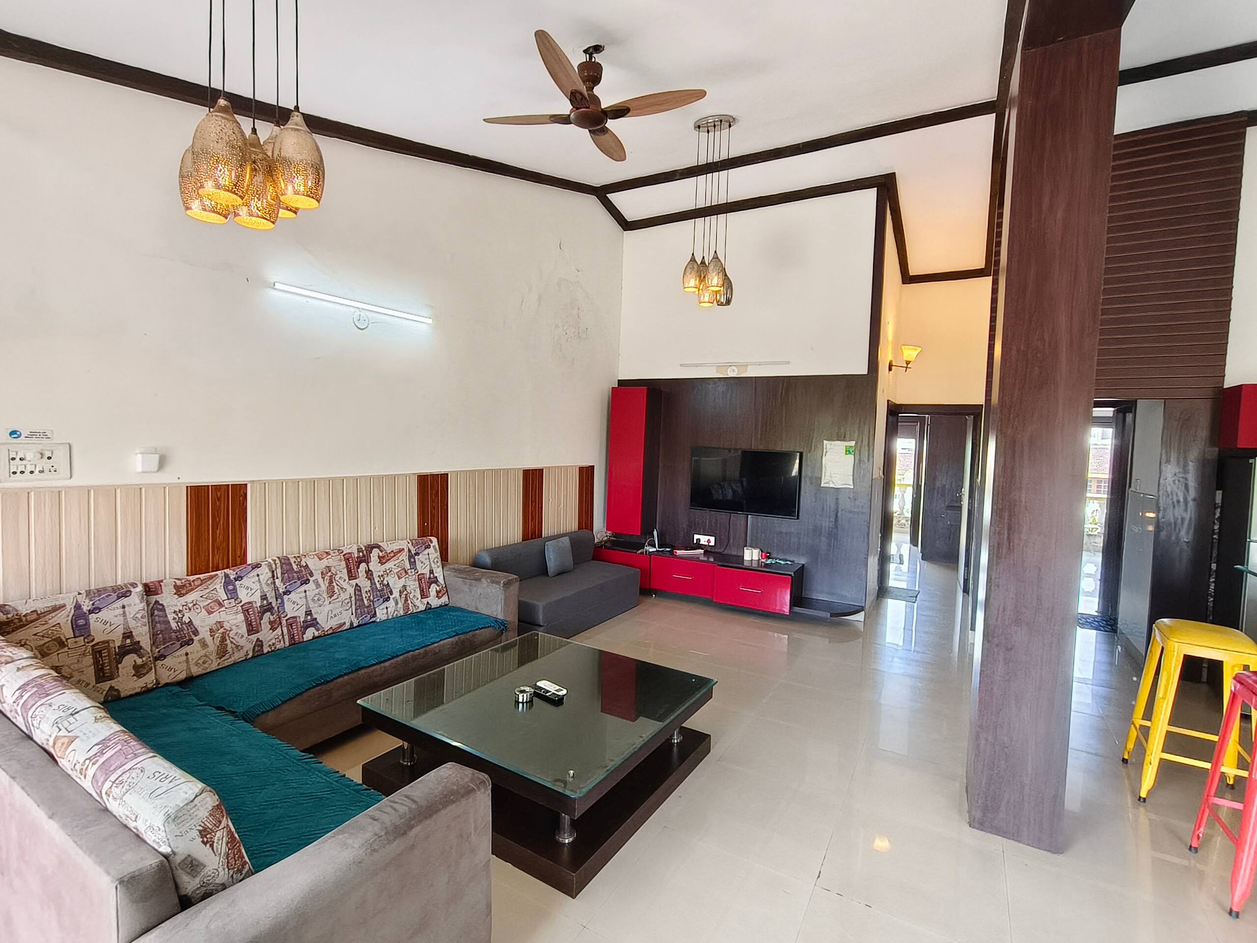 Modern stay-2BHK Flat Wid Pool Near Candolim Beach 13