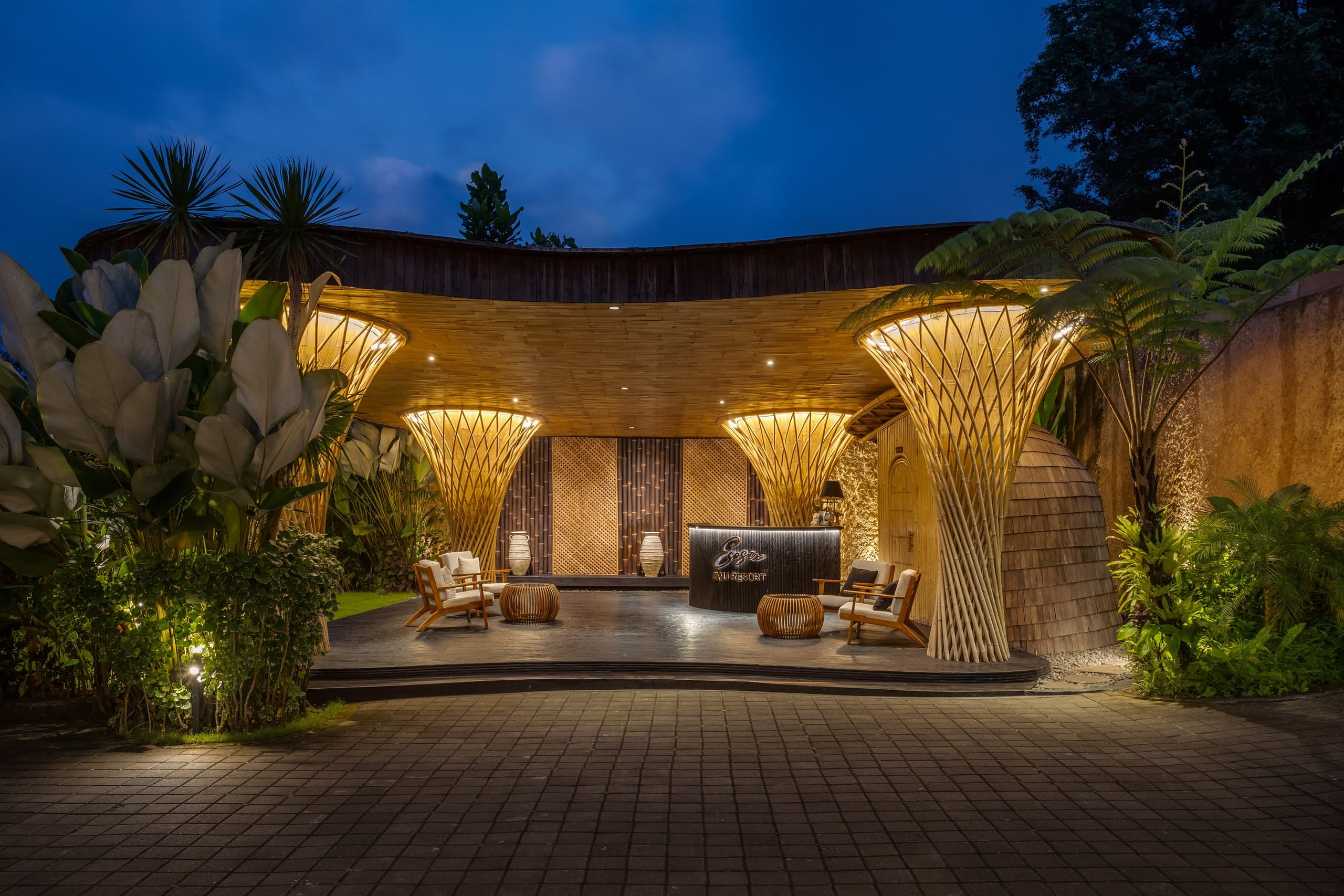 Hut - Bamboo Villa in Eco Six Bali 13