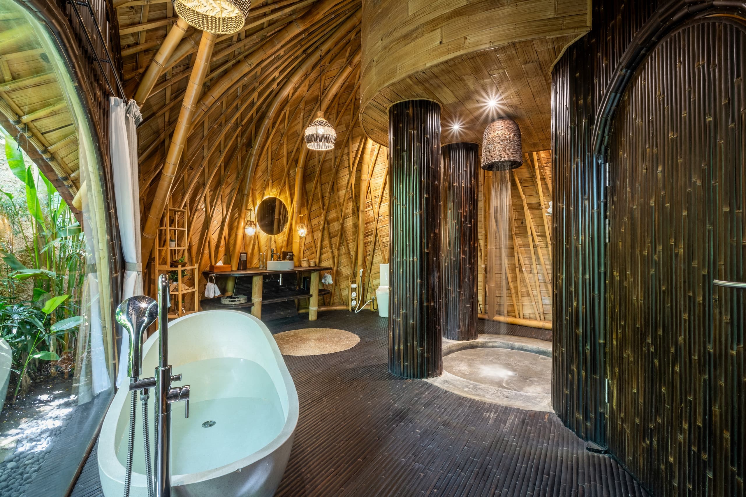 Hut - Bamboo Villa in Eco Six Bali 11