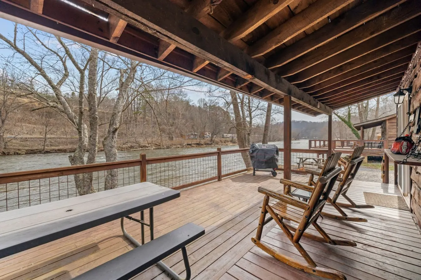 Riverfront Cabin | Mtn Views, Fishing & Hiking — photo 5
