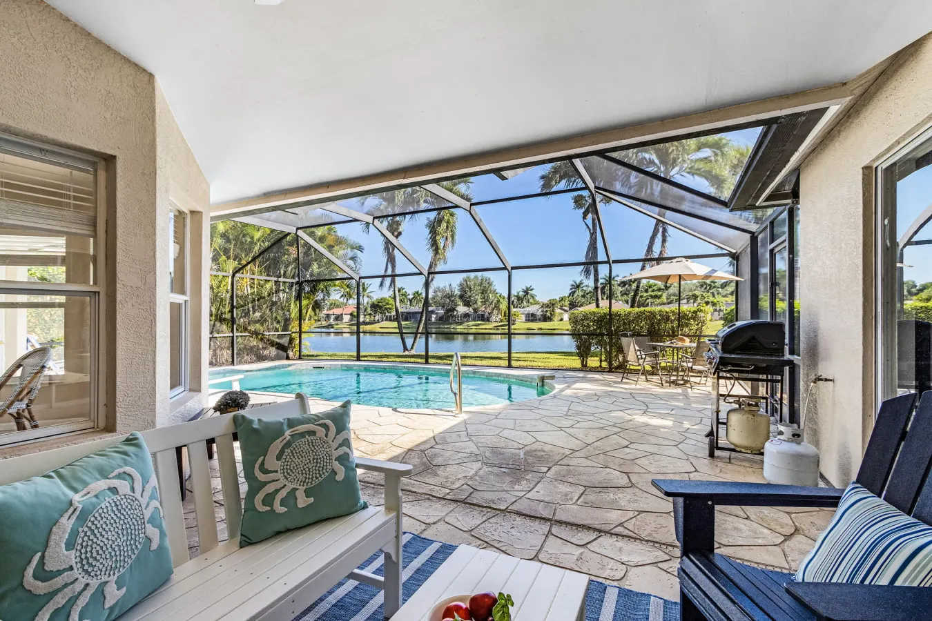 Lazy days & lake views. Beautiful Naples pool home in Briarwood — photo 5