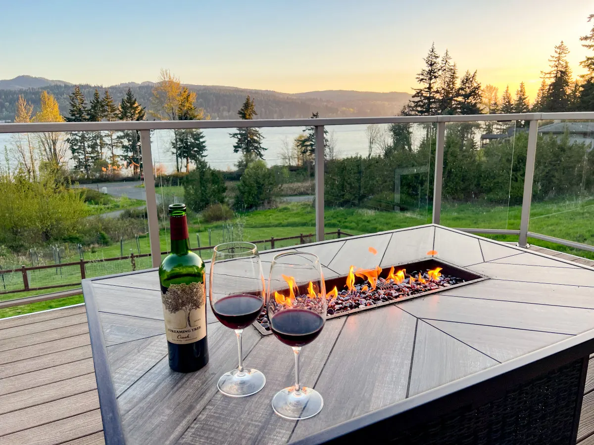Hilltop Home on Lake Whatcom | Views, Beach Access & Space for Ten