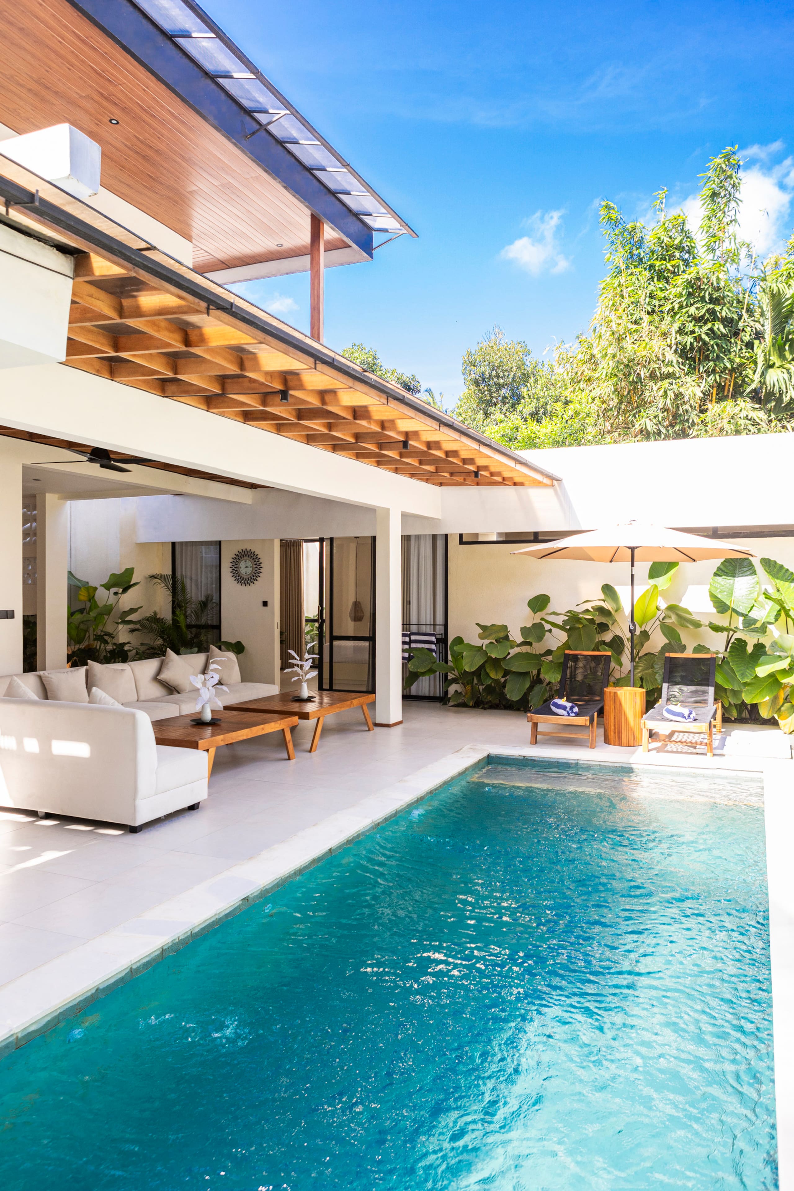 Villa Nusantara Ubud + Staff 1,5km zum Zentrum