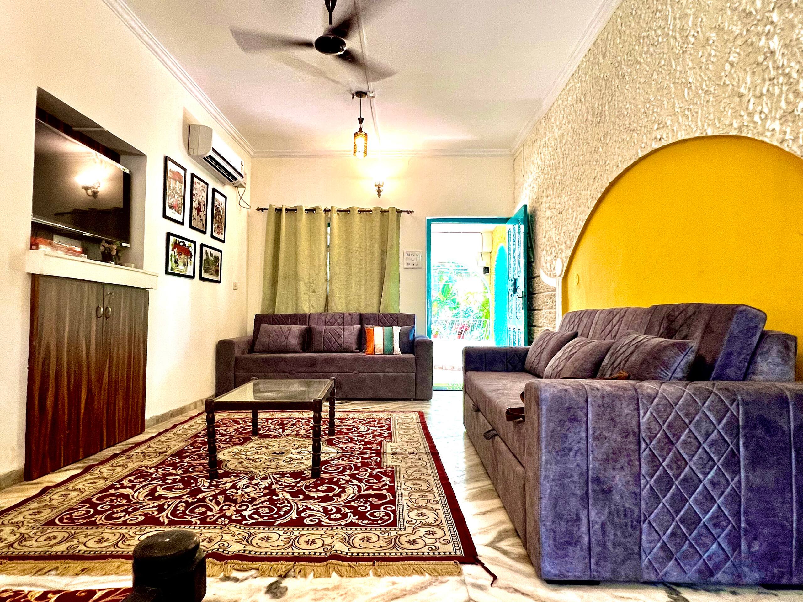 The Cider 3BHK Patnem| Sleeps10| AC~Wifi~Beach2min 9