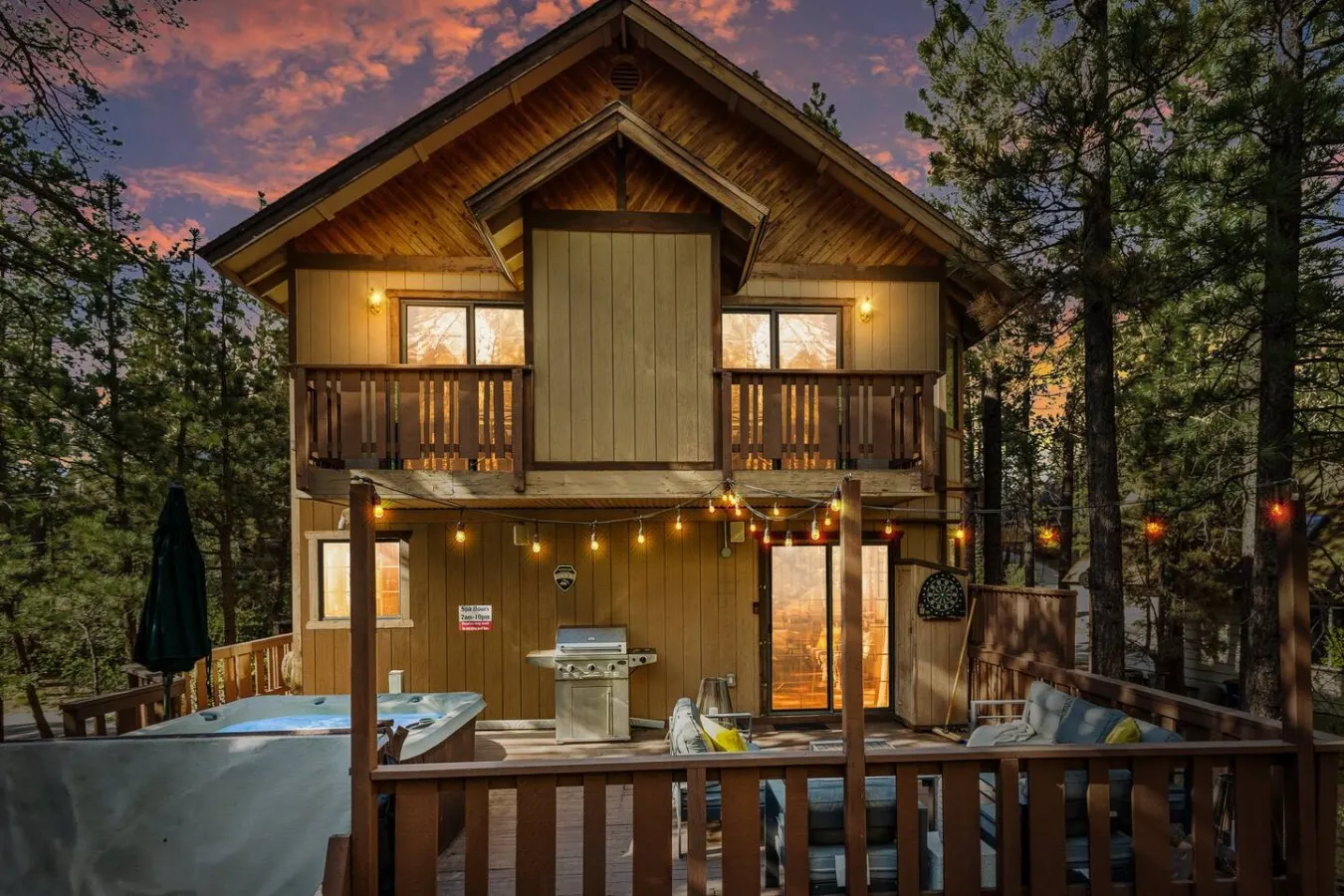 Champagne Wishes and Cabin Dreams | Hot Tub, Decks