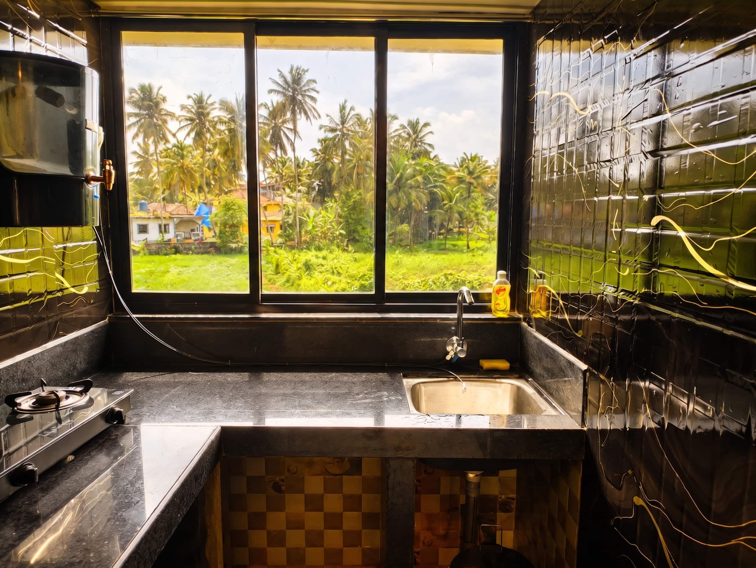 Riverview 2BHK | 10 mins from Morjim & Vagator 12