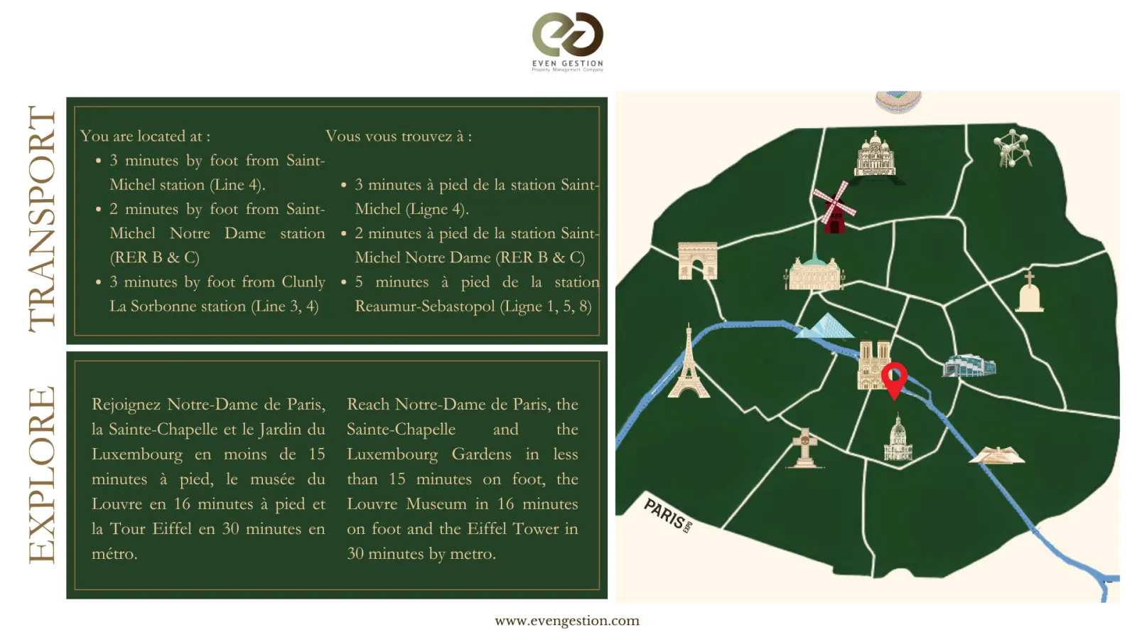 9 New suite 4 personnes- Saint Germain Notre-Dame 10
