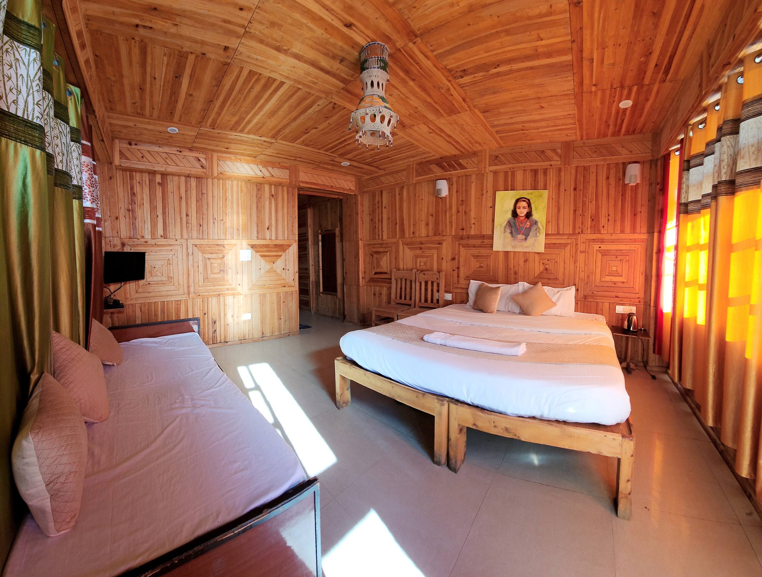7 room villa Talaighar Farmstay shimla kufri 13