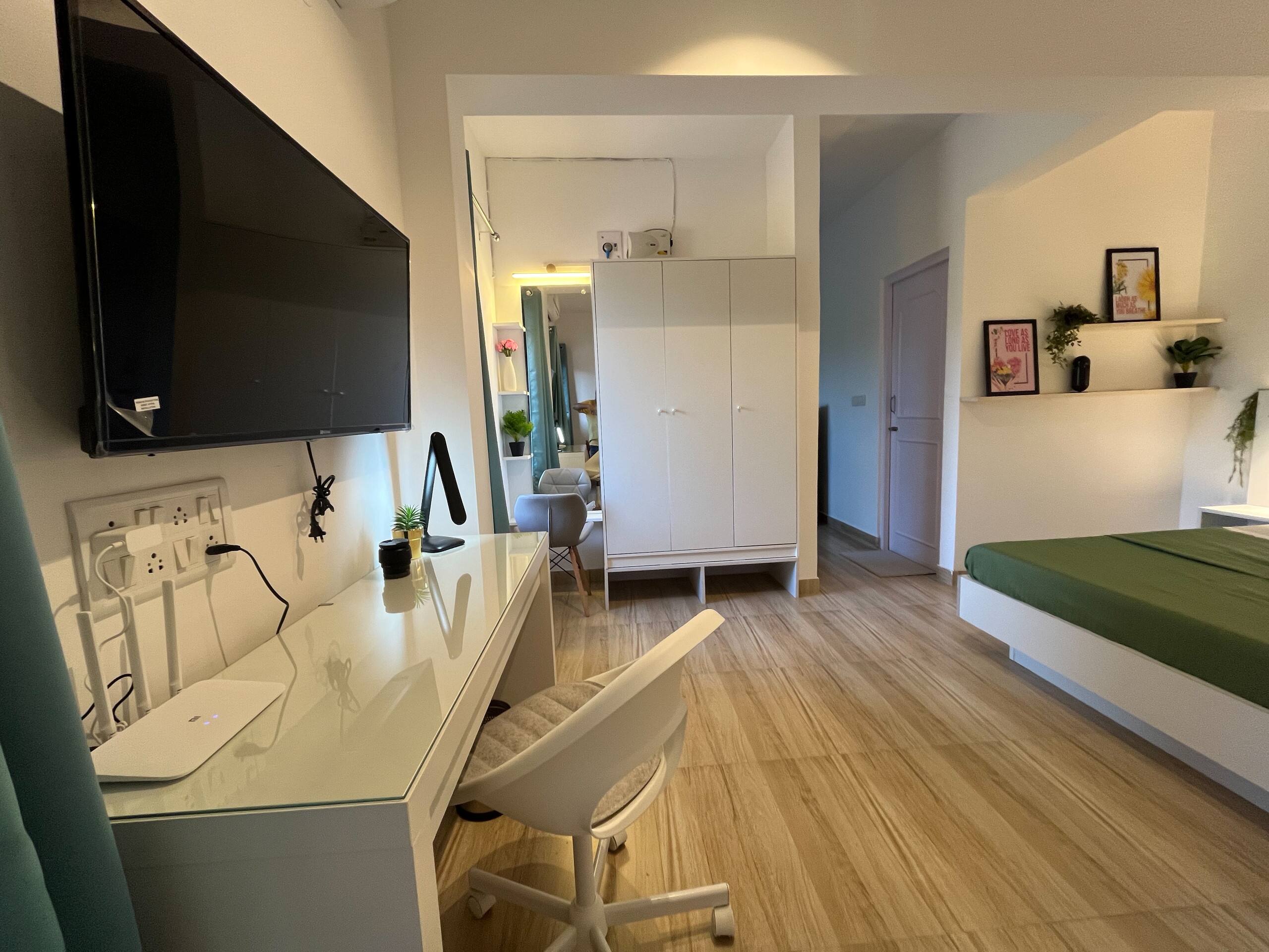 Spacious & Airy Studio · Balcony · Palolem Beach 31