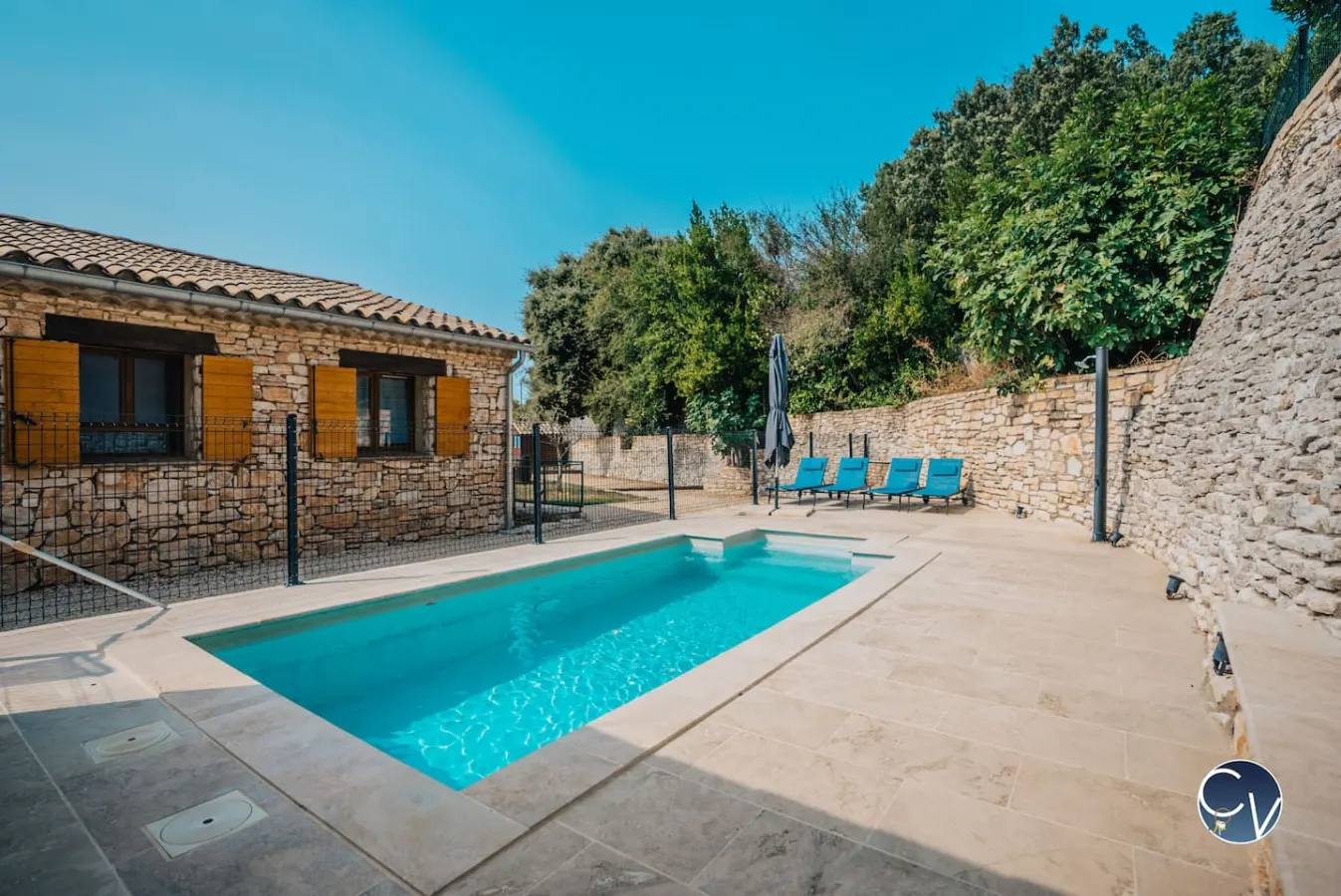 Villa avec piscine privée & jardin en Ardèche