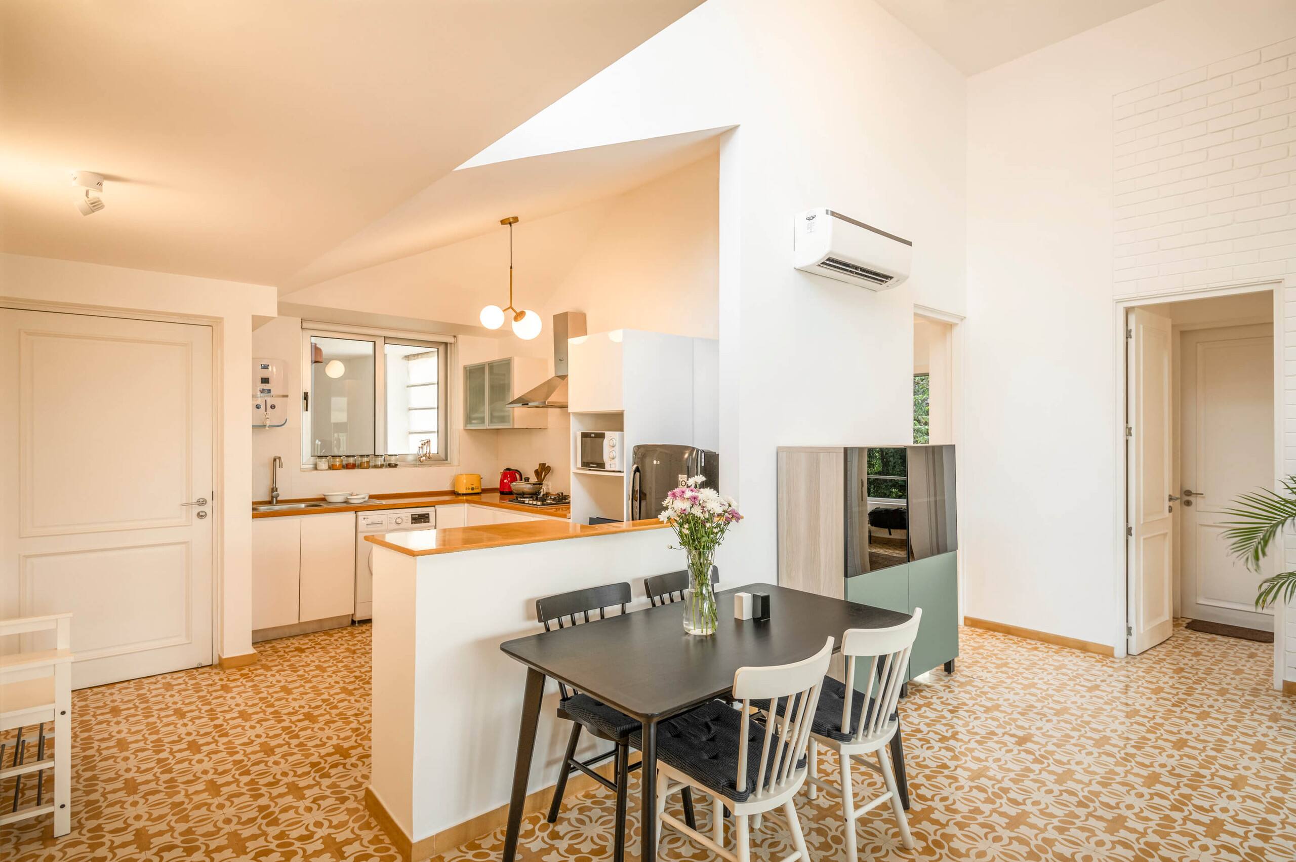 ElSereno|Spacious 2BHK Apt|AC|10m to Vagator|Pool 11