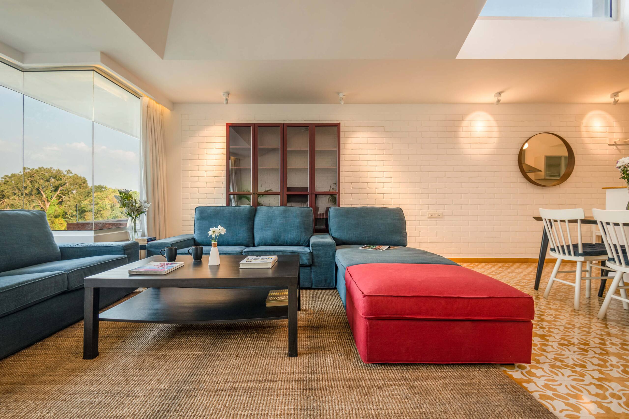 ElSereno|Spacious 2BHK Apt|AC|10m to Vagator|Pool 9