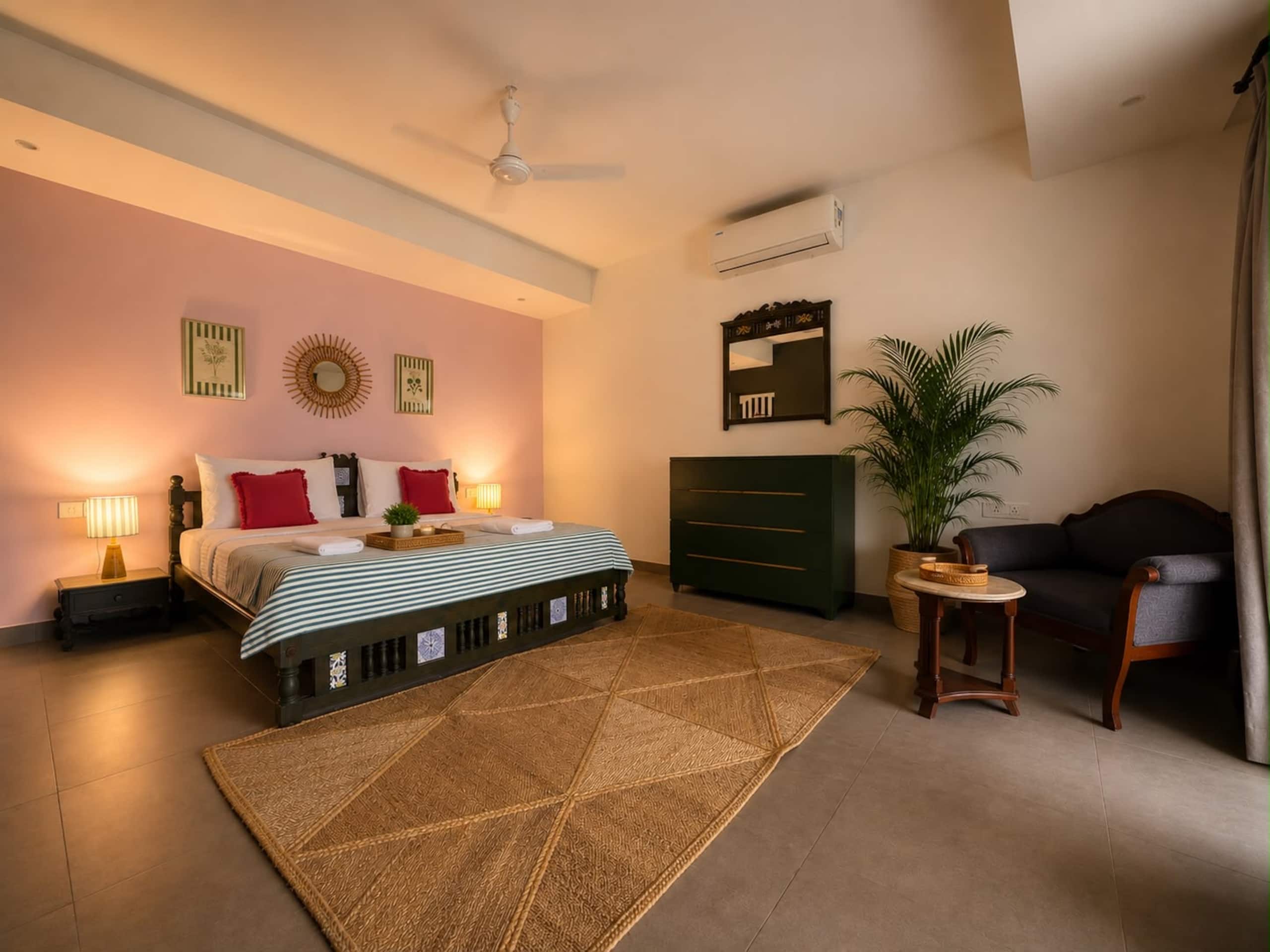 Luxe 3BHK Villa |5 mins to Baga Beach|Private Pool 13