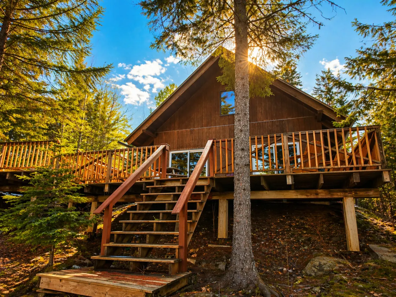 Sandbar Cabin Dog-Friendly Lakefront Cabin with Dock 10