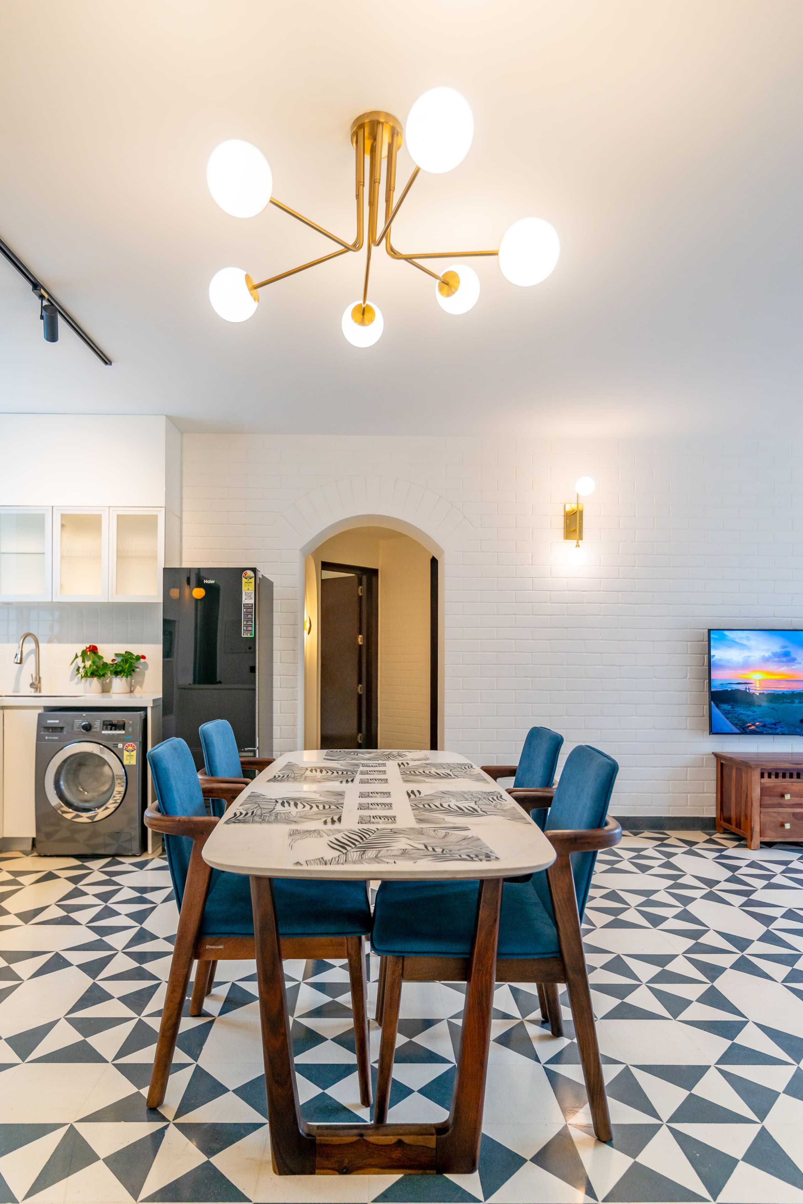 El Volar in Nerul-Chic 2 BHK and Resort Pool Vibes 33