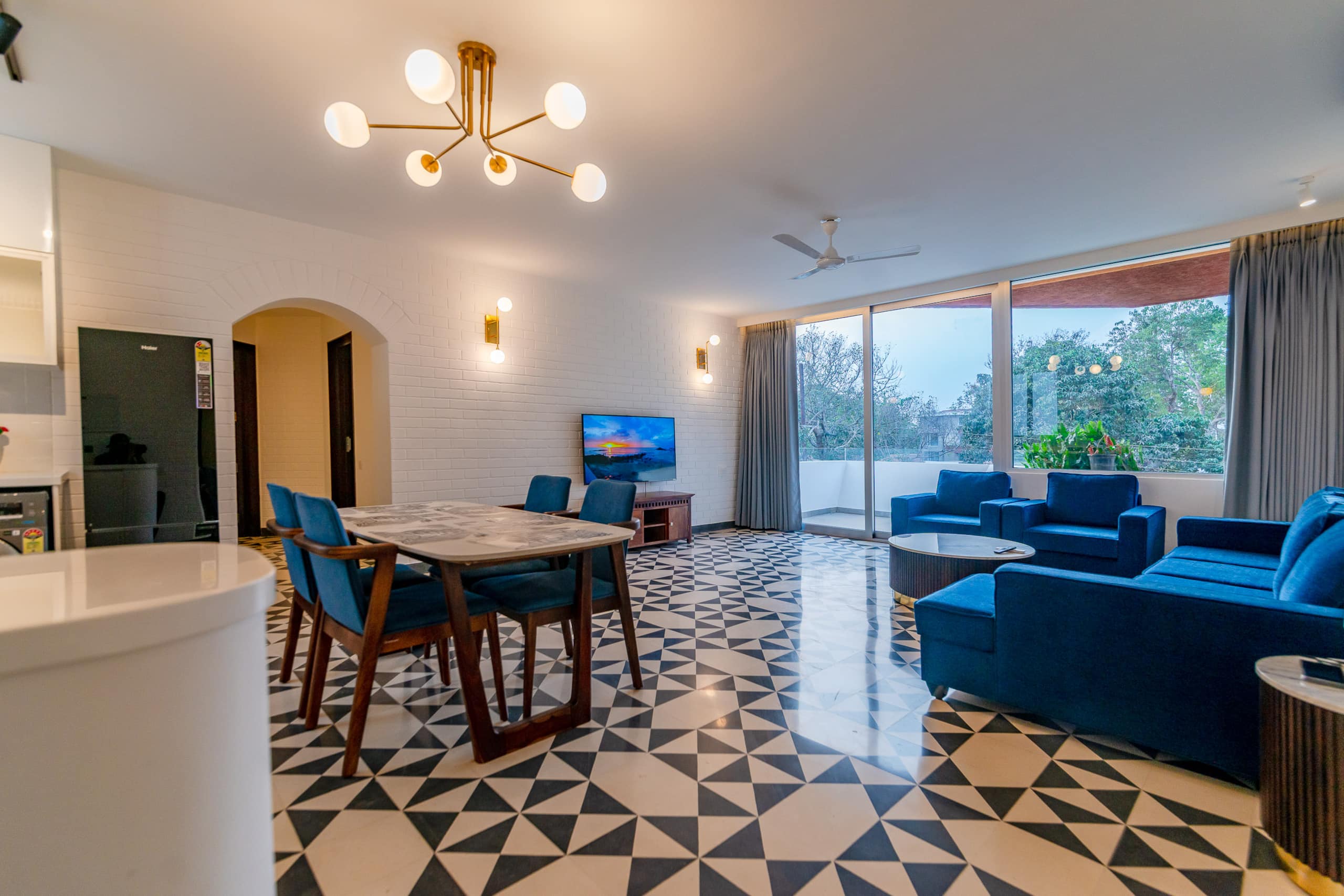El Volar in Nerul-Chic 2 BHK and Resort Pool Vibes 1