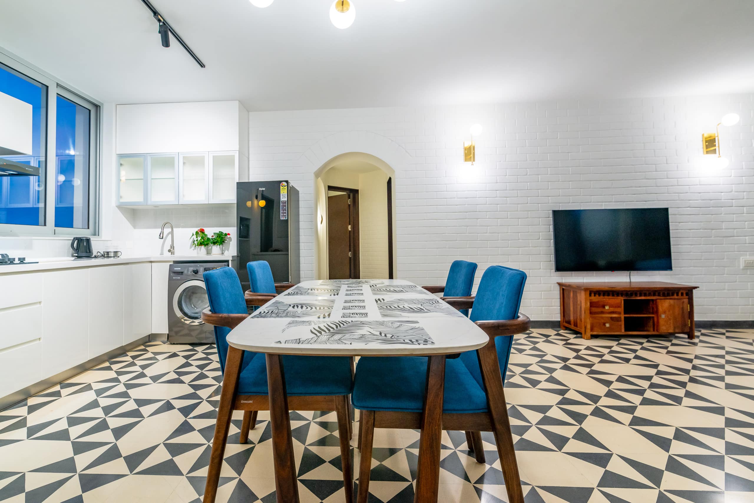 El Volar in Nerul-Chic 2 BHK and Resort Pool Vibes 28