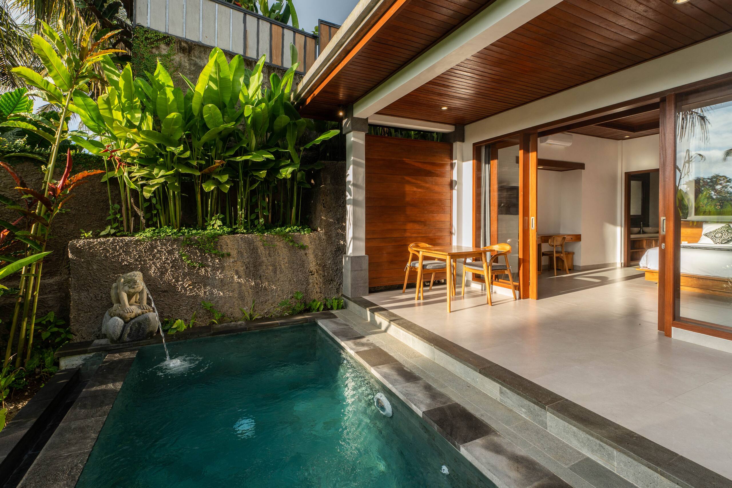 1 Bed Room pool Villa With rice field view — photo 3