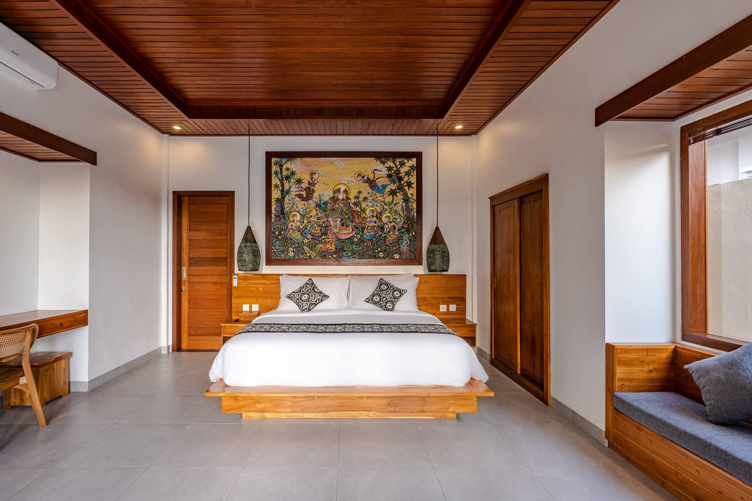1 Bed Room pool Villa With rice field view 8