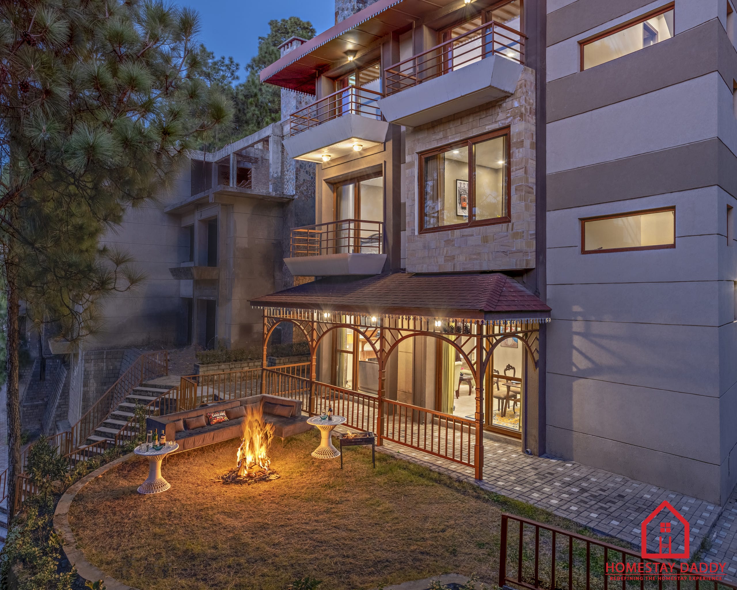 Marina Manor-3BHK AC-Villa - By HomestayDaddy 1