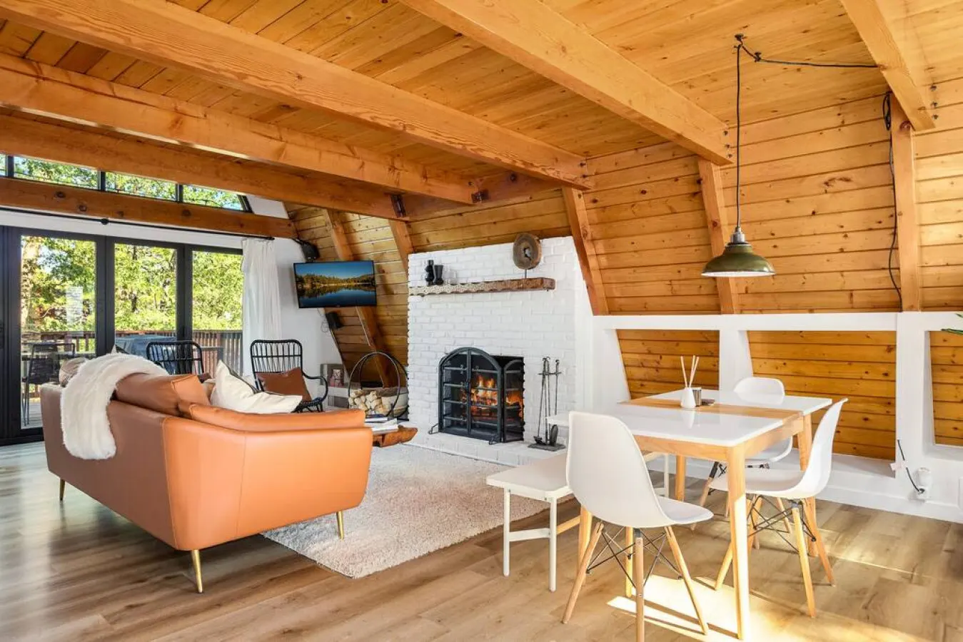 Midnight Chalet A-Frame Spa ~ Fireplace ~ BBQ 12