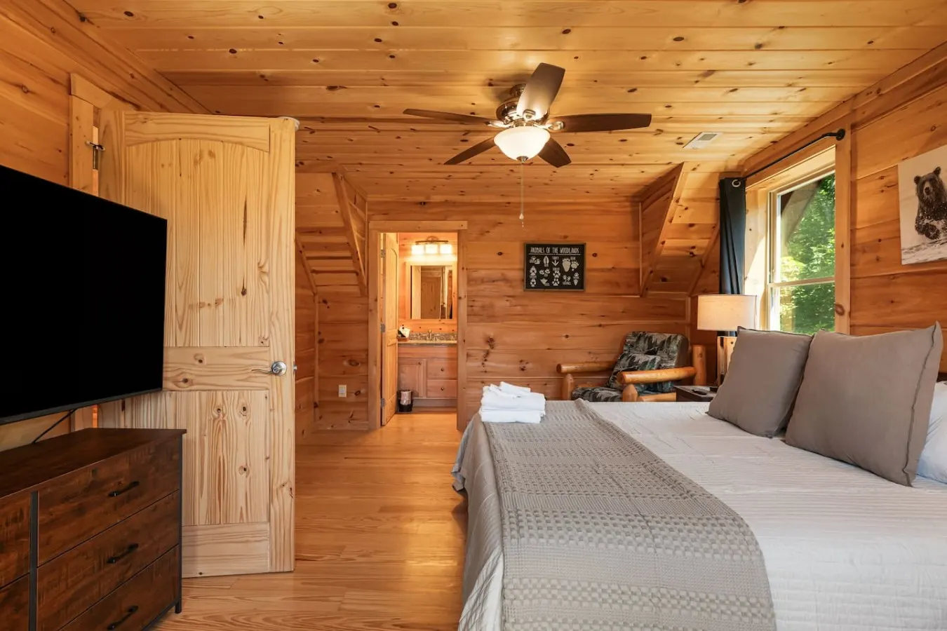 Luxury Cabin, Theater, Hot Tub, Fire Pit 9