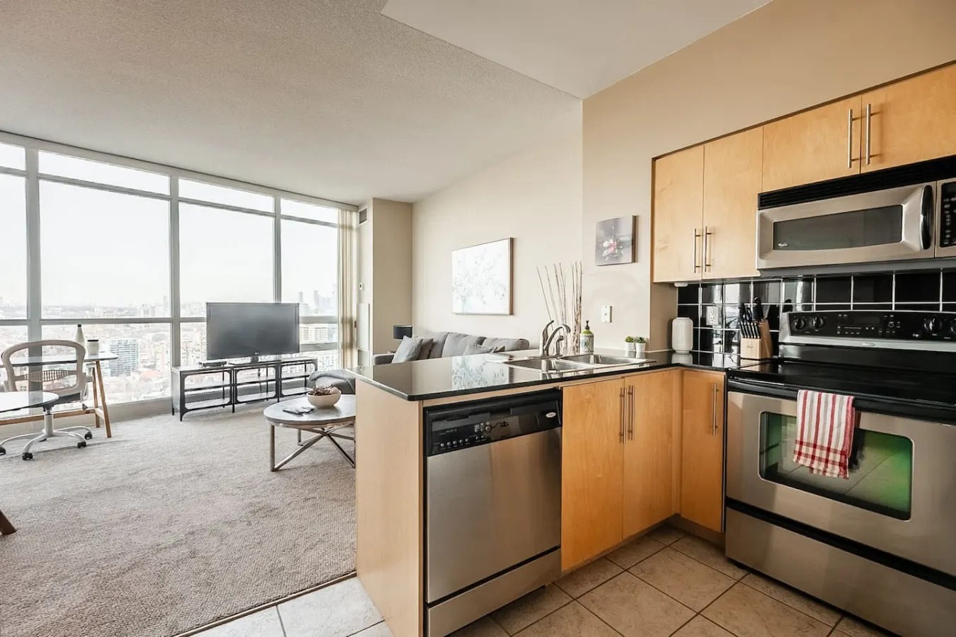 Bright 1BR Suite King Bed Breathtaking Views 13