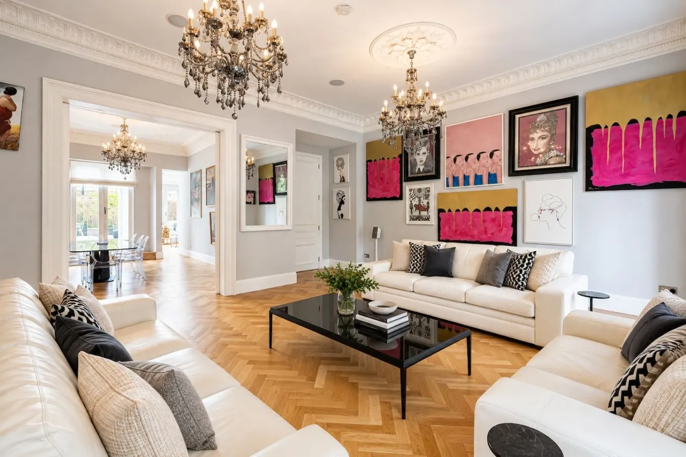 Belgravia 4-Bed Tennis Court & Garden Access 7