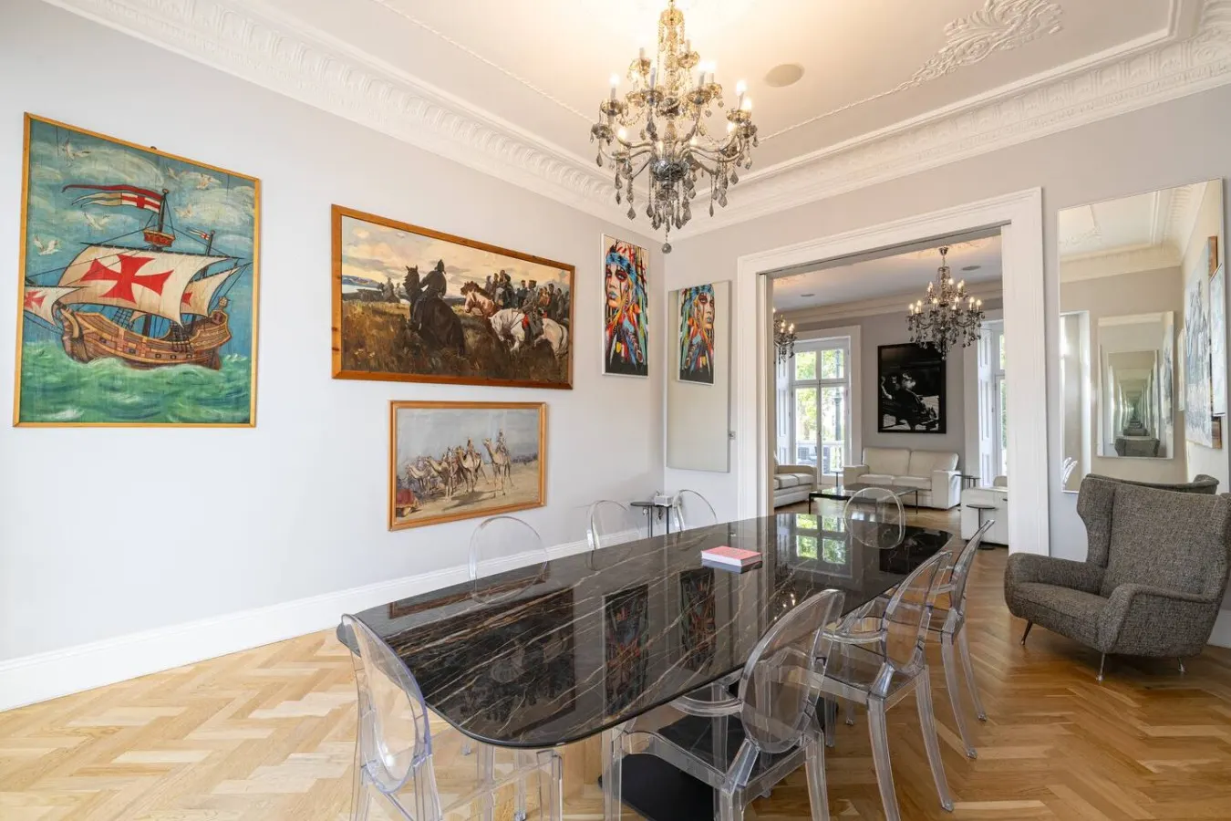 Belgravia 4-Bed Tennis Court & Garden Access 8