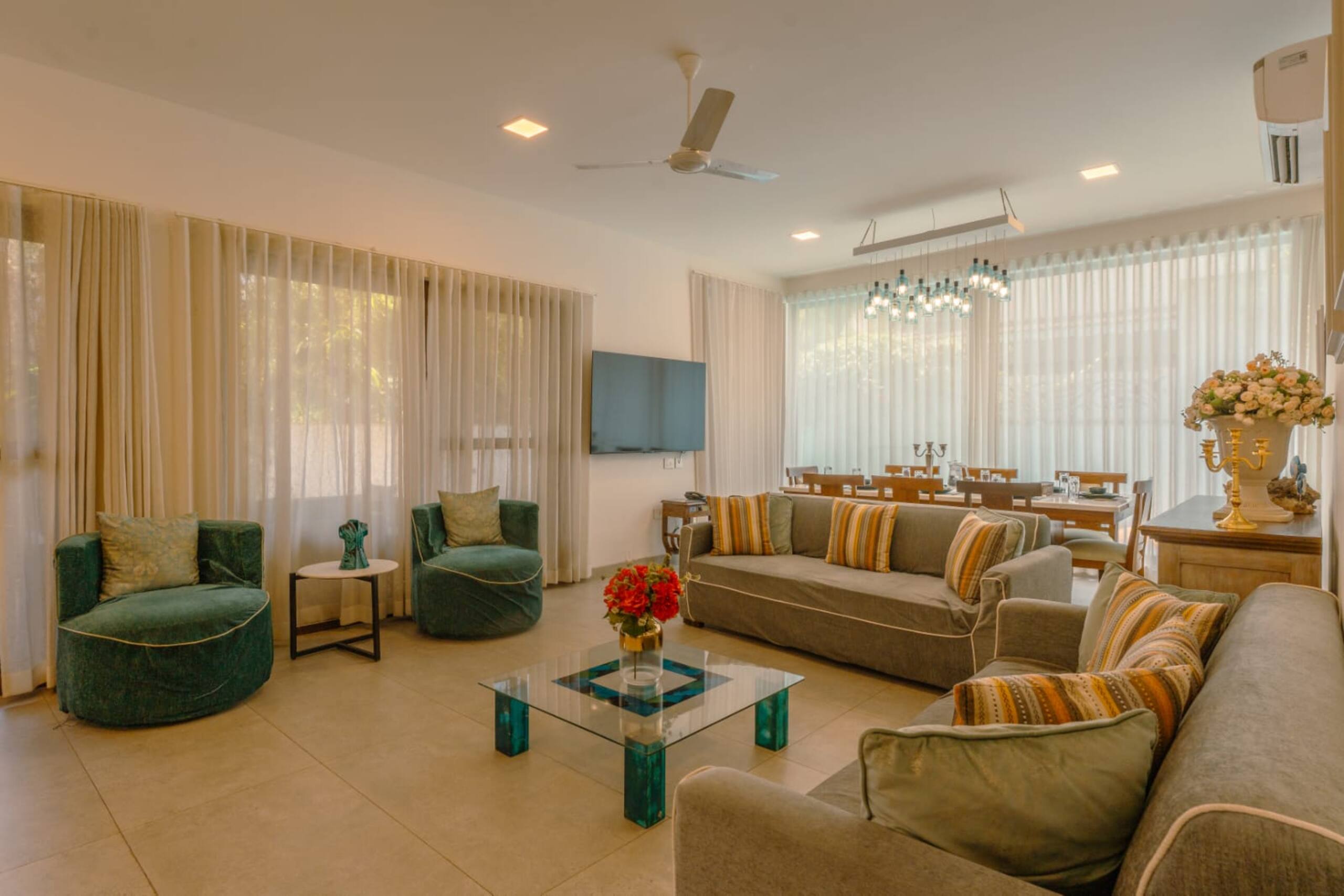 Stunning 4BHK | Pvt Pool | 10 min to Anjuna Beach 2