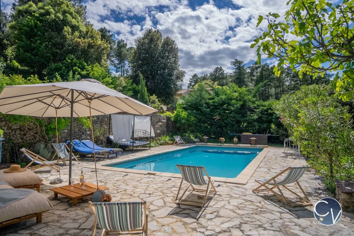 Superbe Mas Cévenol, piscine au cœur de la nature — photo 4