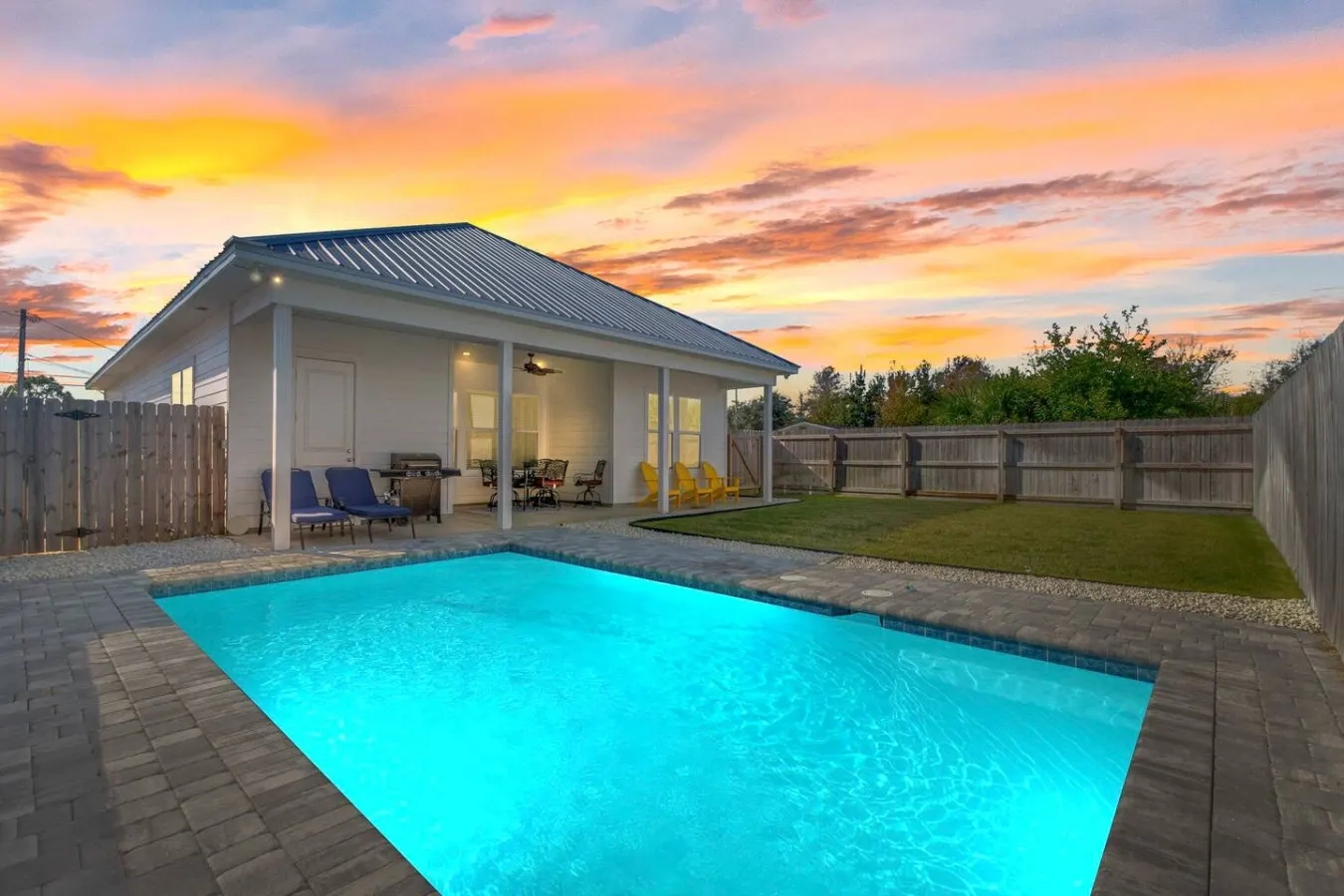 Laid-Back on Le Grand ~ Heated Pool Retreat Near PCB Beach 1