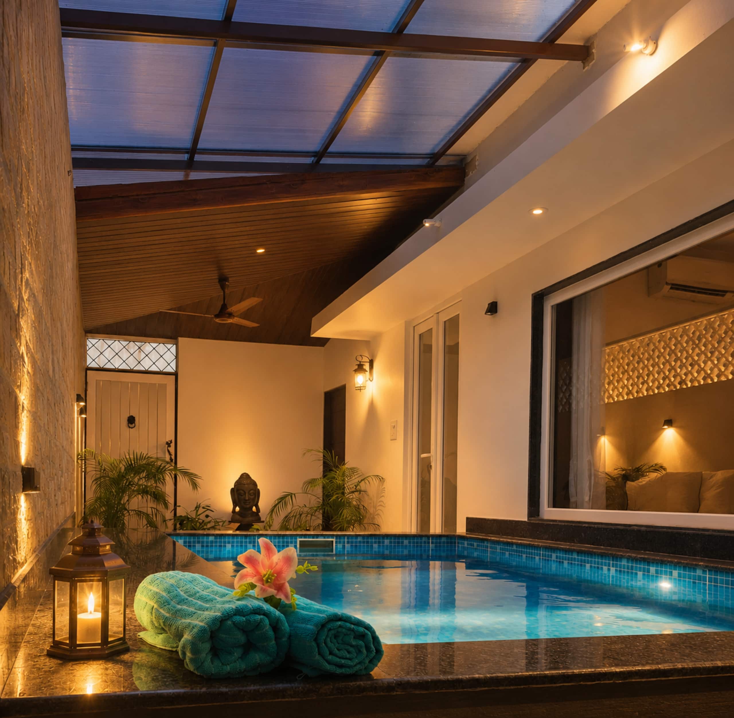 Luxury 1BHK with Private Plunge Pool In North Goa 19