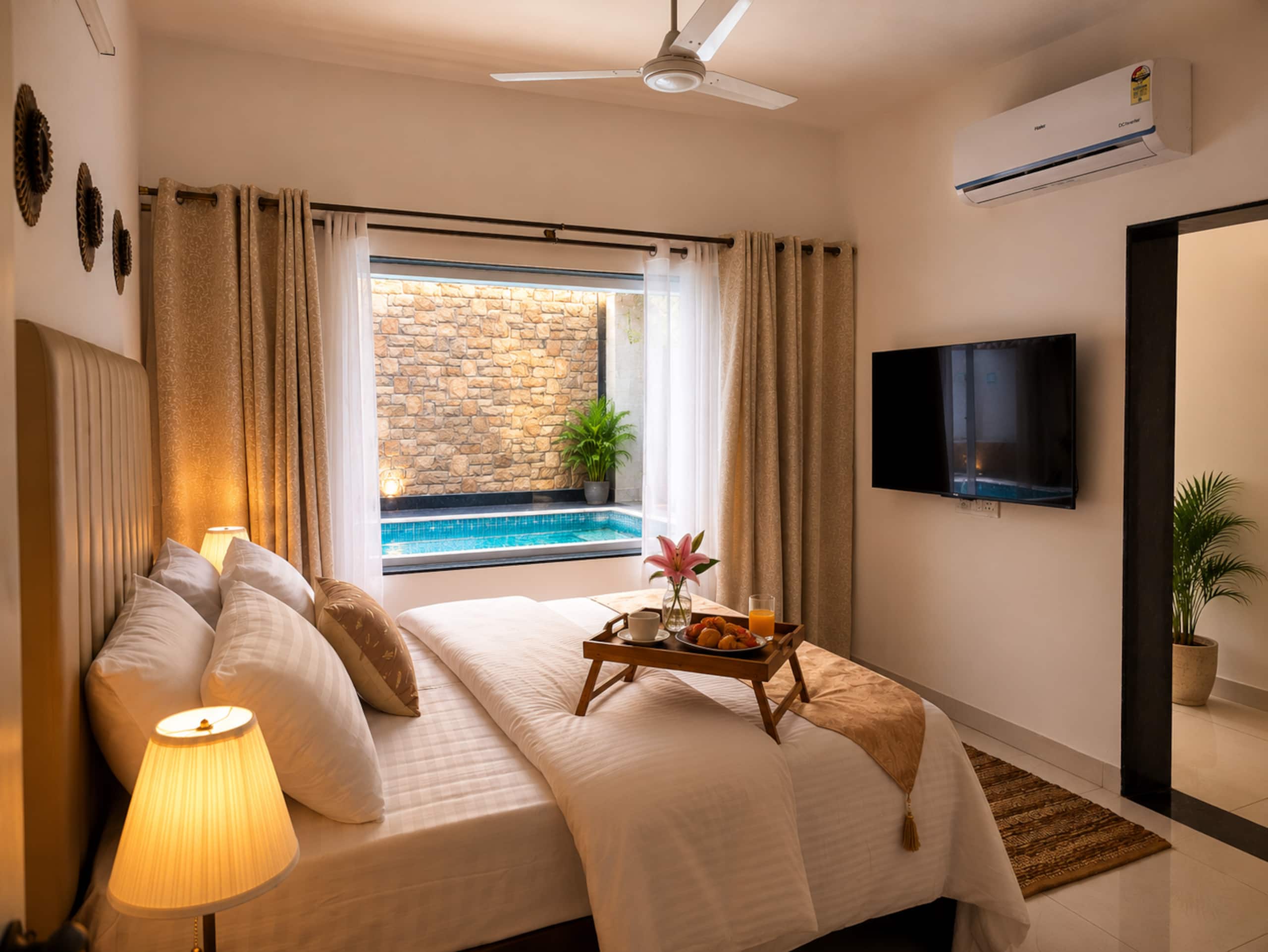 Luxury 1BHK with Private Plunge Pool In North Goa 2