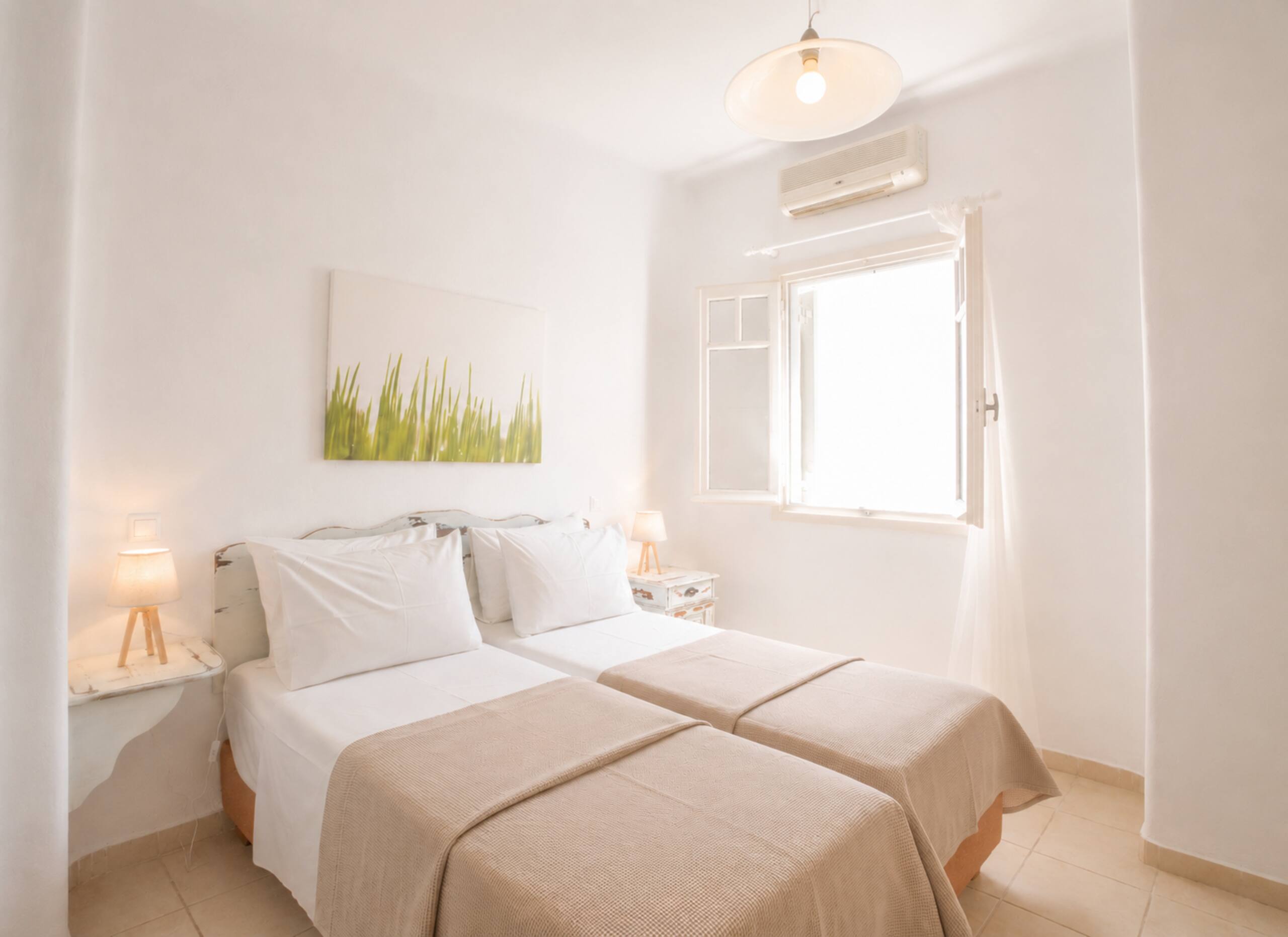 Family 2BR Sea View Apt | Shared Pool Panormos 20
