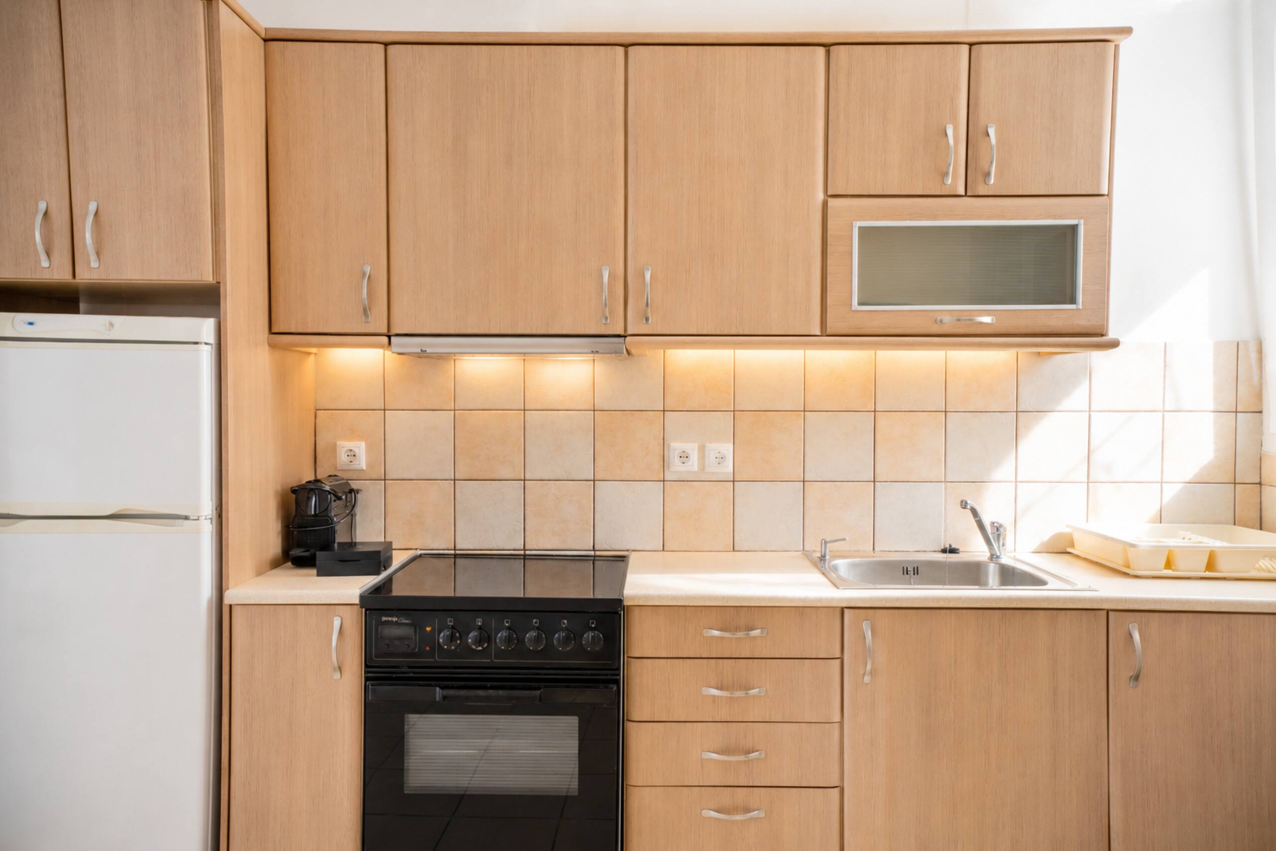 Family 2BR Sea View Apt | Shared Pool Panormos 12