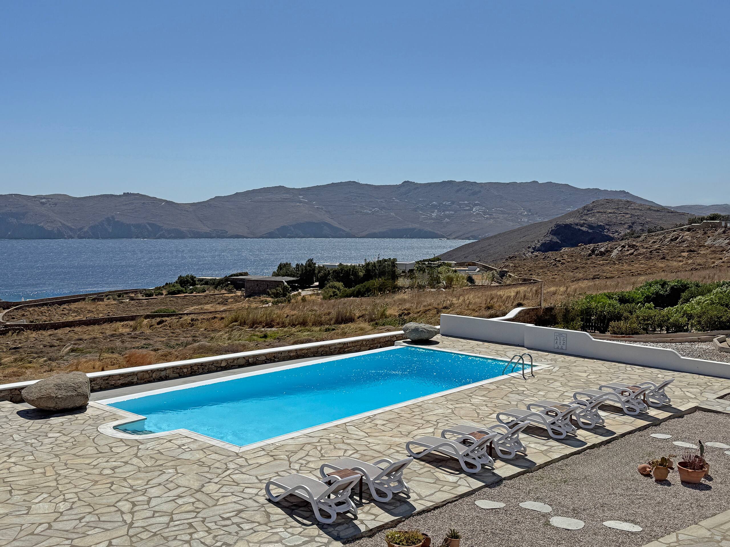 Family 2BR Sea View Apt | Shared Pool Panormos — photo 2