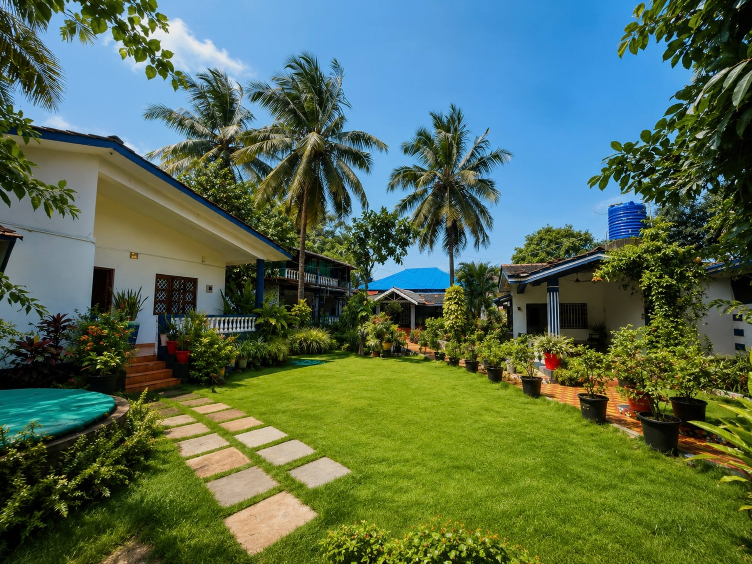 Pacific Stays - 2 bhk Goan villa with modern charm 8