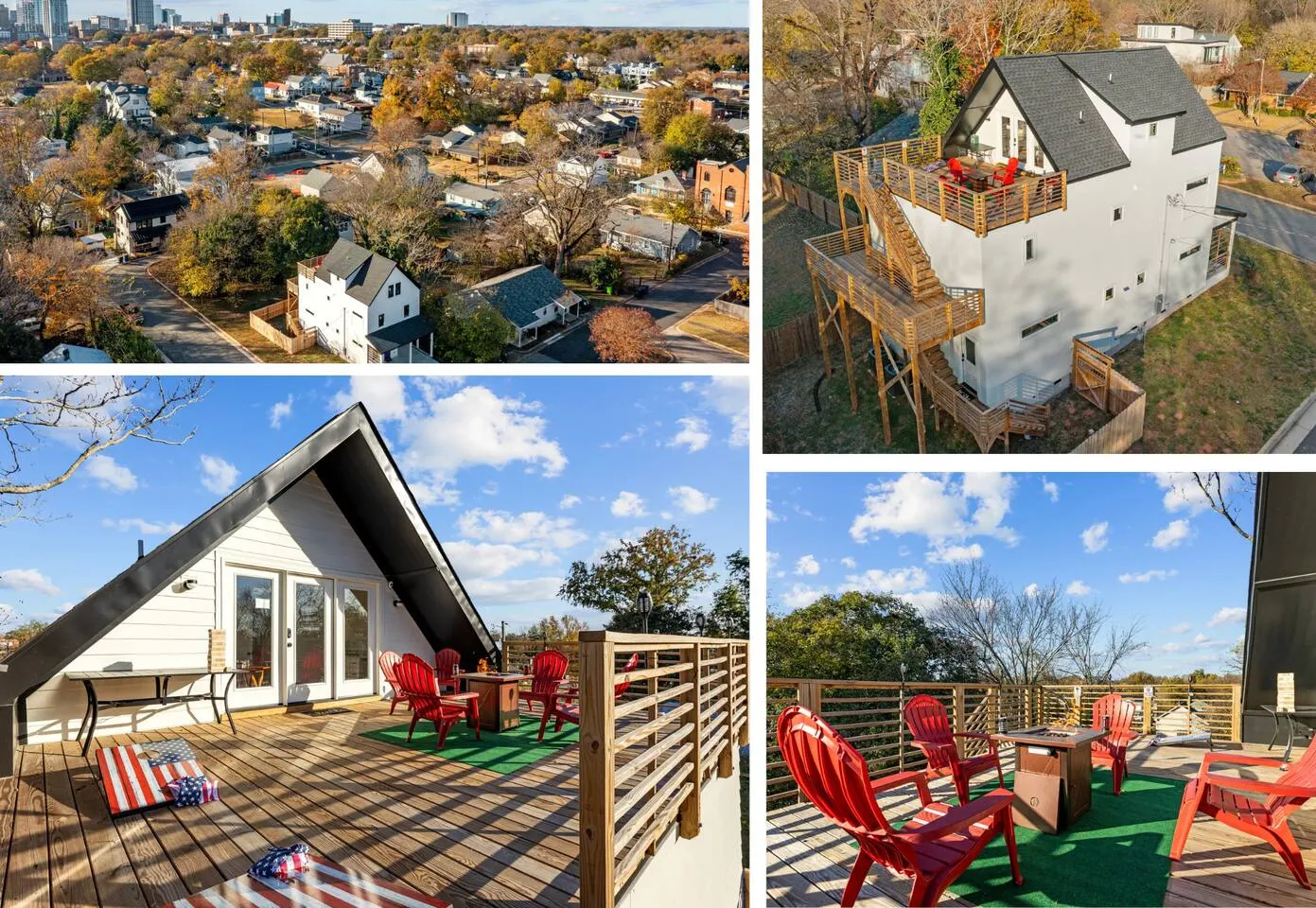 Sky Deck - New Build - Downtown - Fenced - FirePit 1