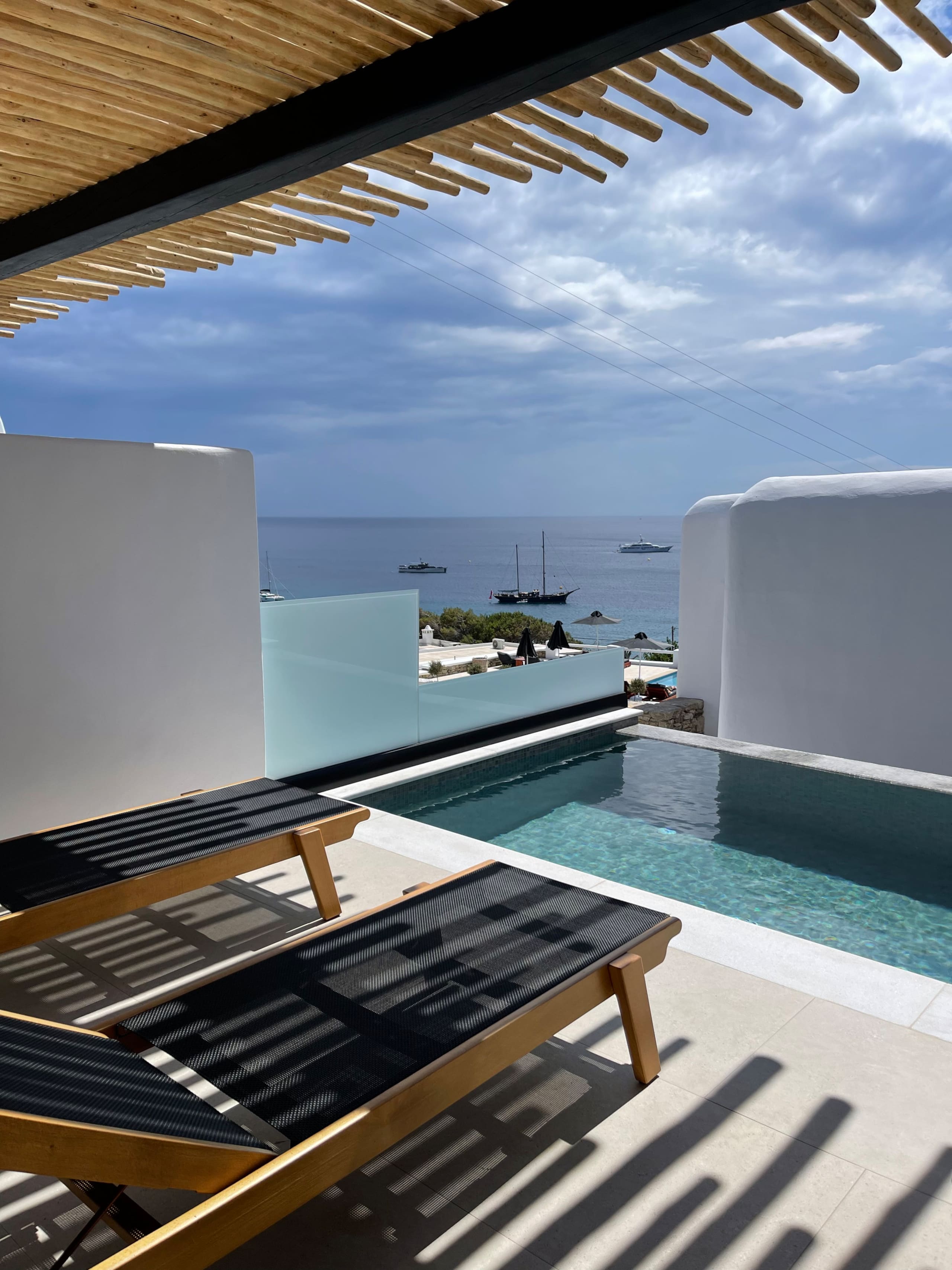 Seethroughmykonos,\nDeluxe Suite With private pool 16