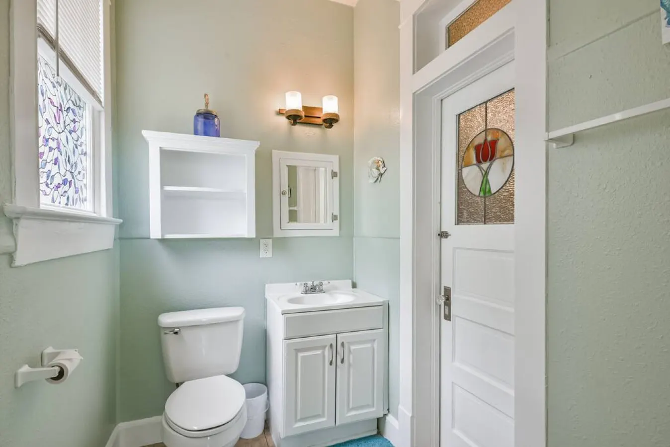 Coastal Blue Cottage is Steps to Beach and Seawall 20