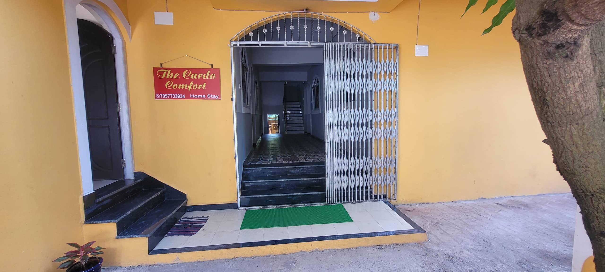 1BHK peaceful studio R2 AC WiFi. 2km Beach 8