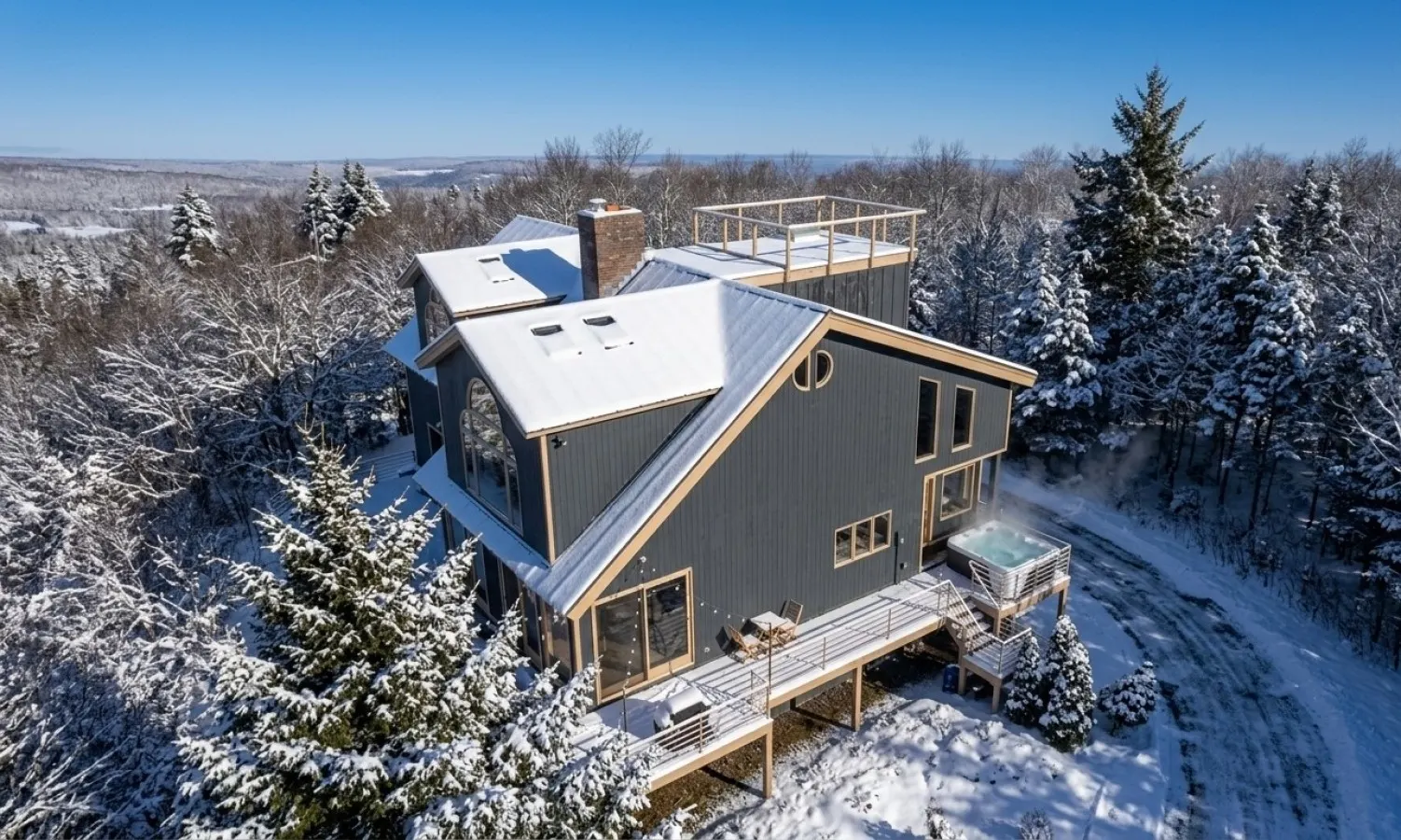 Amazing Mountain Views: Countryside Retreat