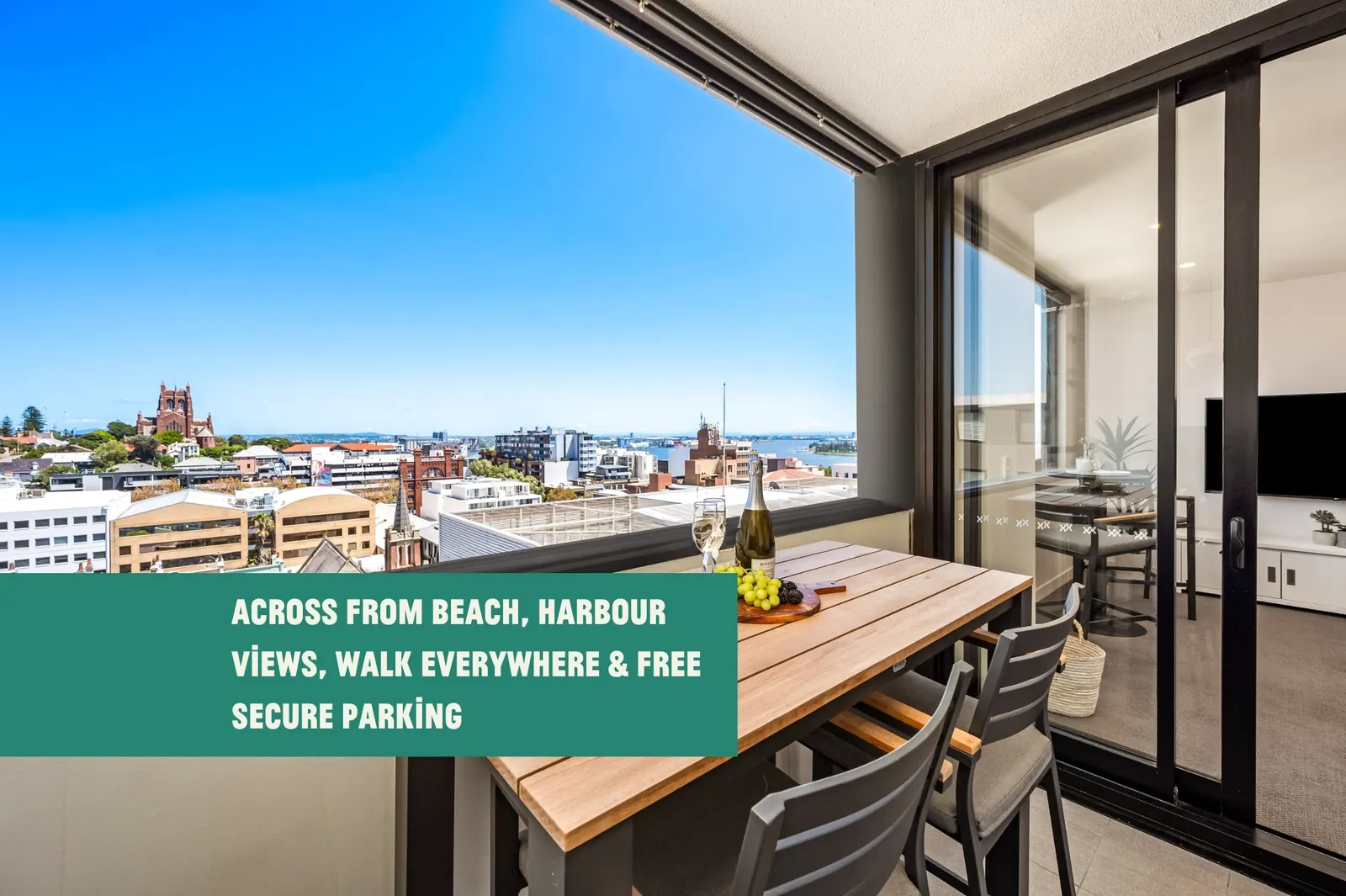 Seaspray - Harbour & City Views - Free Parking