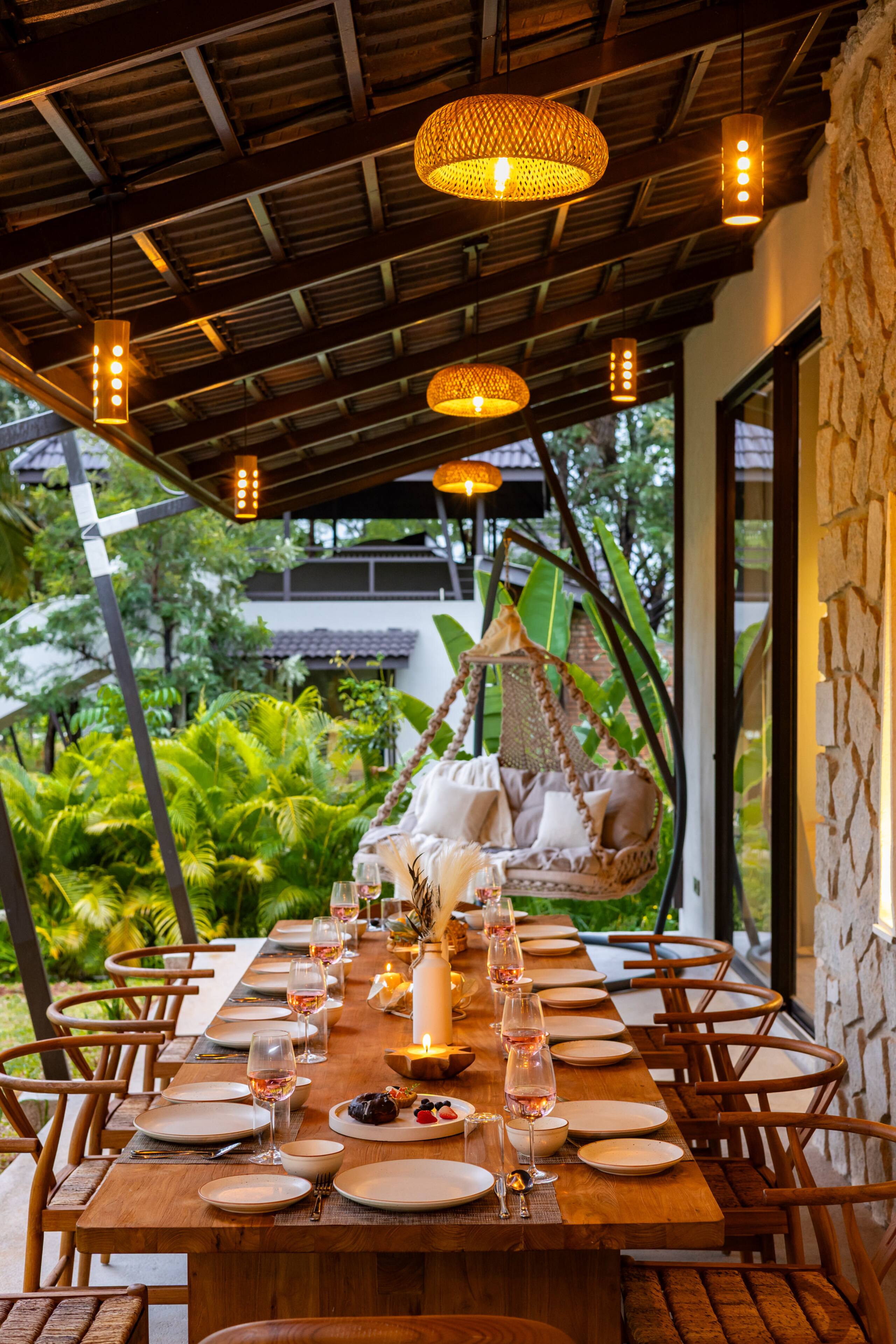 Nature Villa W/ Fire Pit, Cabana & Movie Deck — photo 4