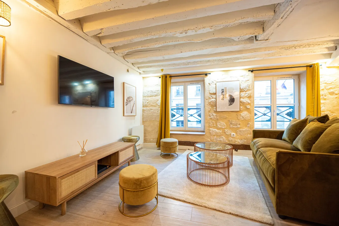 1BR - 4 people - Turenne - Place des Vosges 5