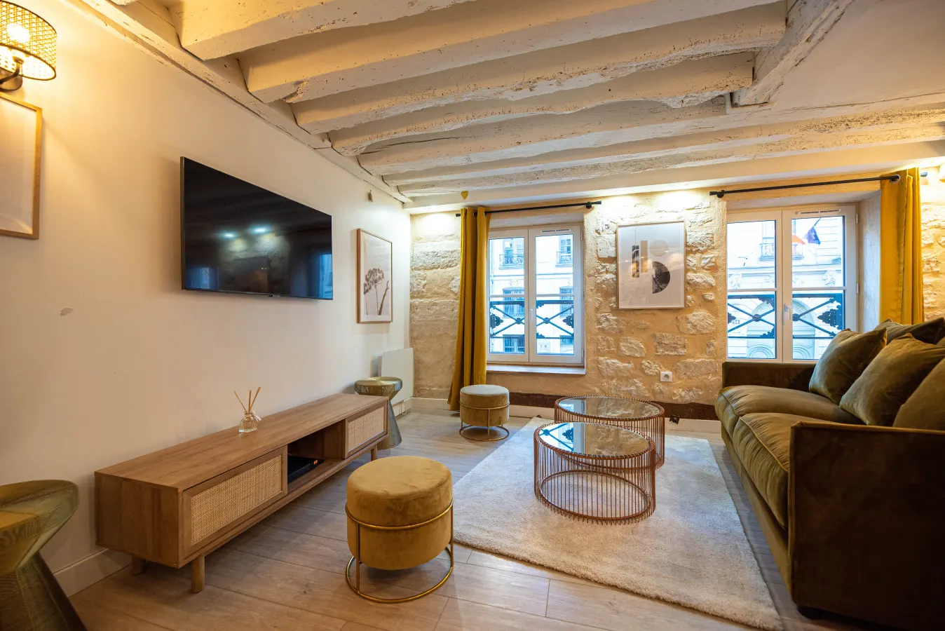 1BR - 4 people - Turenne - Place des Vosges 6